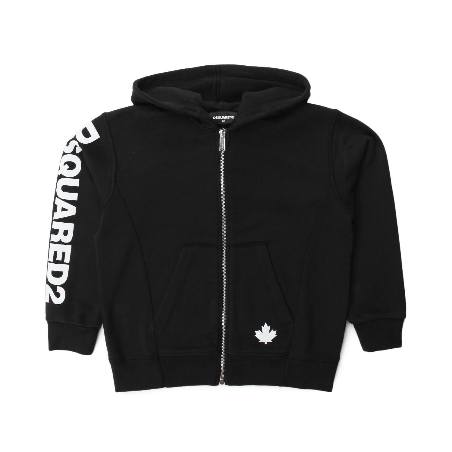 FELPA CON ZIP NERA TEEN BAMBINO - annameglio.com abbigliamento moda