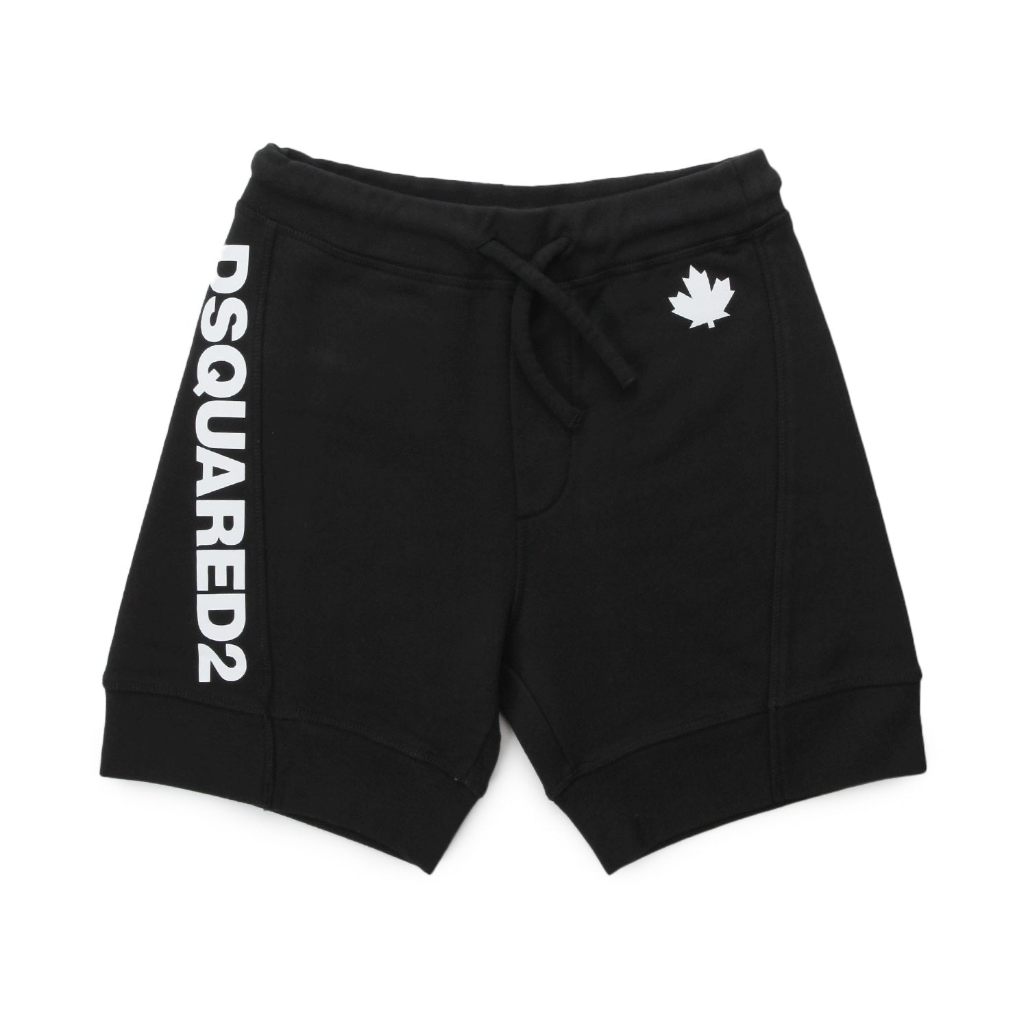 PANTALONCINO IN FELPA NERO BAMBINA E TEEN - annameglio.com abbigliamento moda