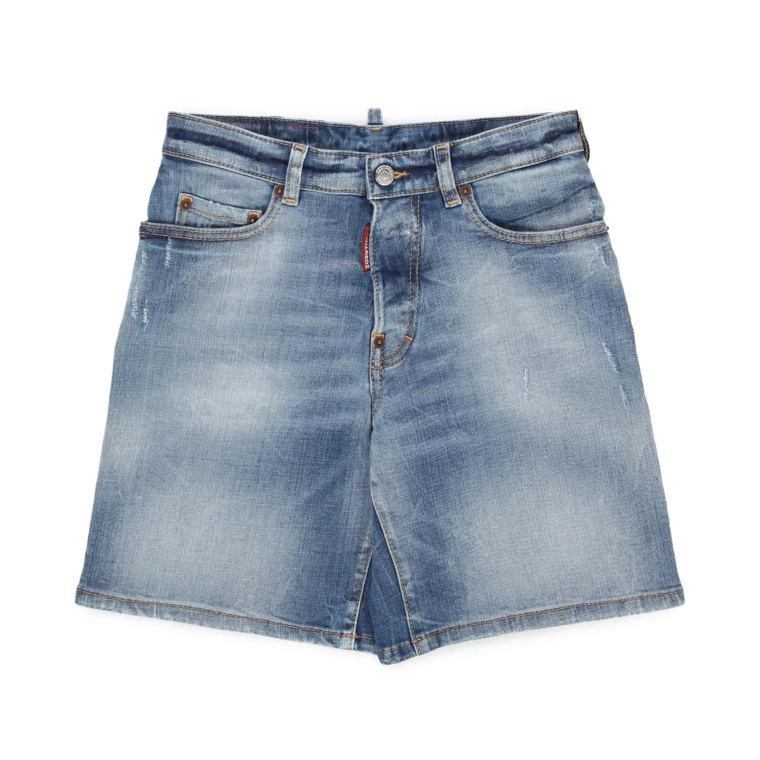 PANTALONCINO DI JEANS CHIARO BAMBINO E TEEN - annameglio.com abbigliamento moda