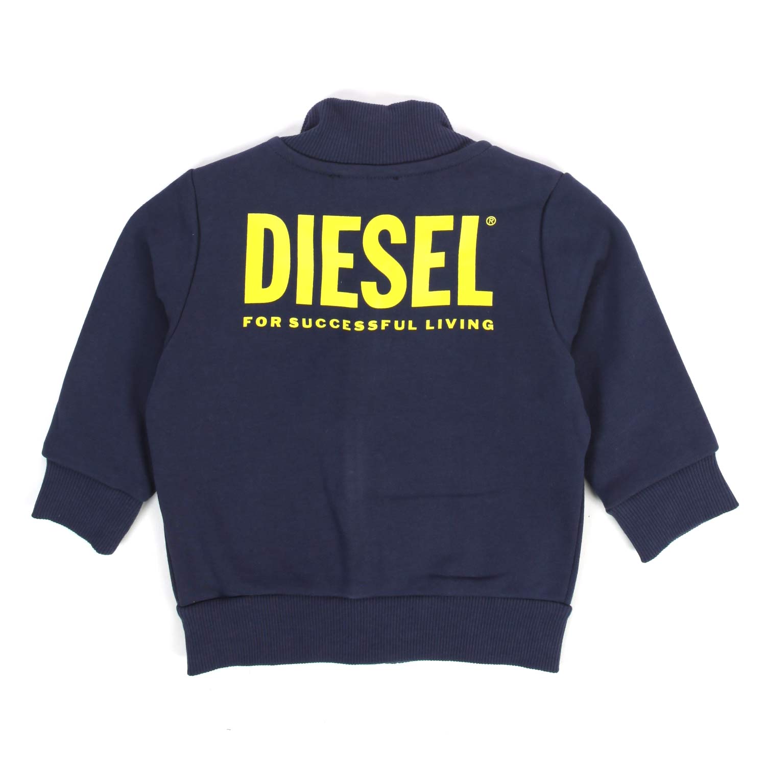 FELPA BLU NAVY CON ZIP BABY UNISEX - annameglio.com abbigliamento moda