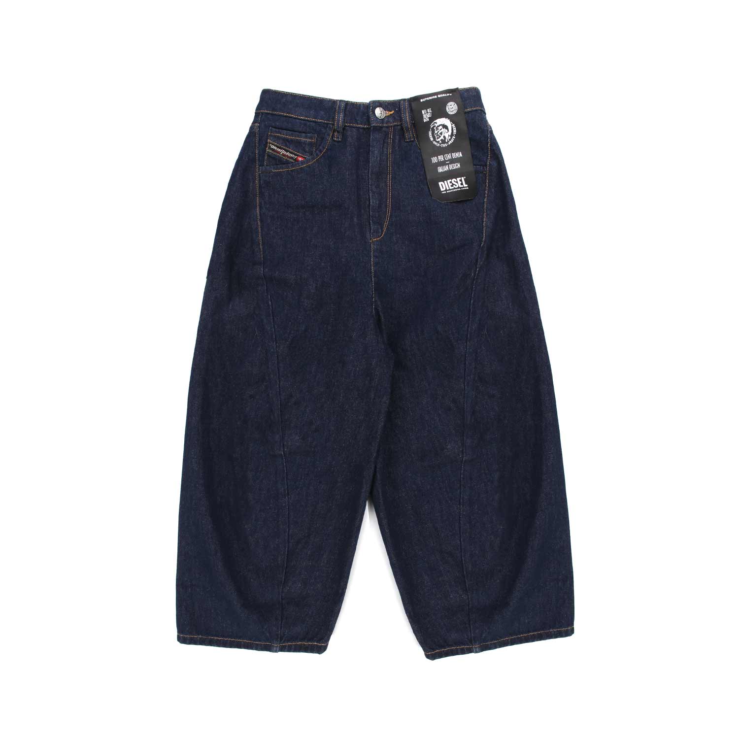 JEANS OVERSIZE BLU BAMBINA E TEEN - annameglio.com abbigliamento moda