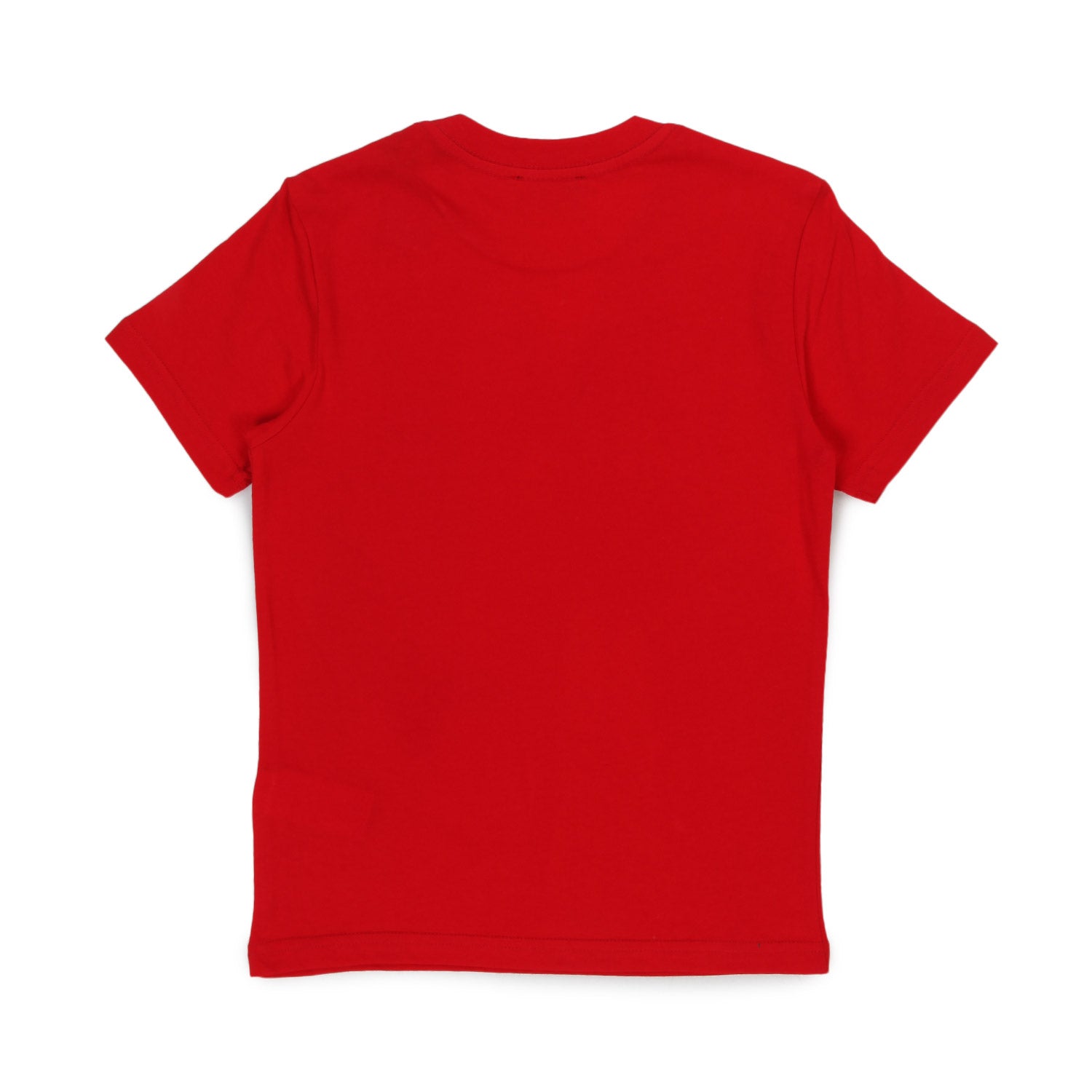 T-SHIRT UNISEX ROSSA CON LOGO BIANCO - annameglio.com abbigliamento moda