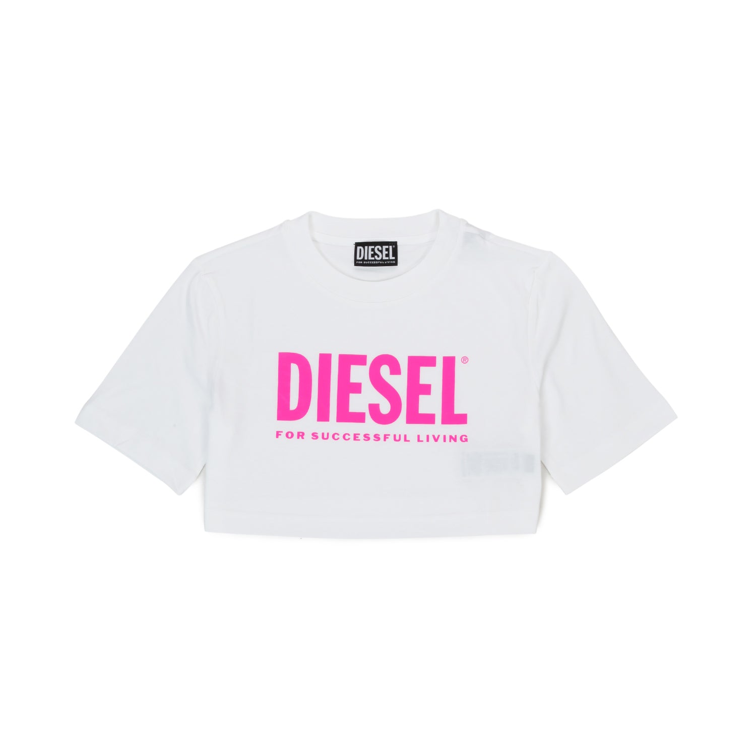 T-SHIRT CROPPED BIANCA E FUCSIA BAMBINA E TEEN - annameglio.com abbigliamento moda