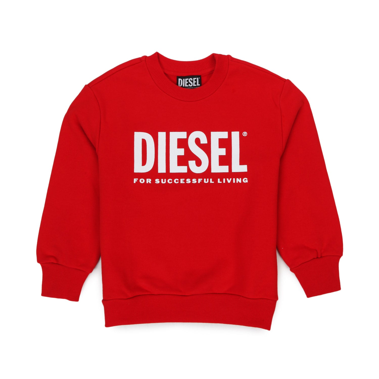 FELPA UNISEX ROSSA CON LOGO BIANCO - annameglio.com abbigliamento moda