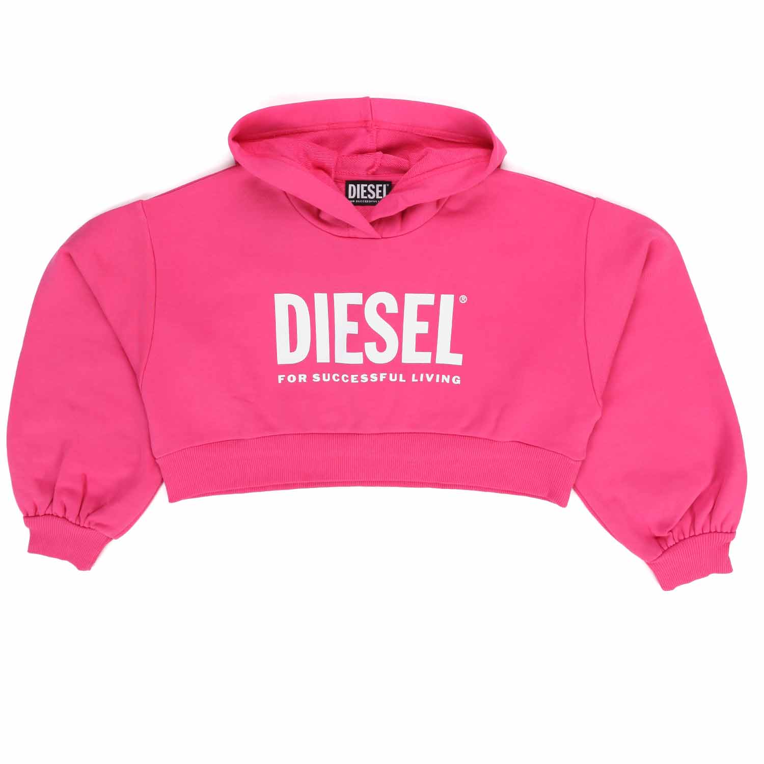 FELPA CROPPED FUCSIA BIMBA TEEN - annameglio.com abbigliamento moda