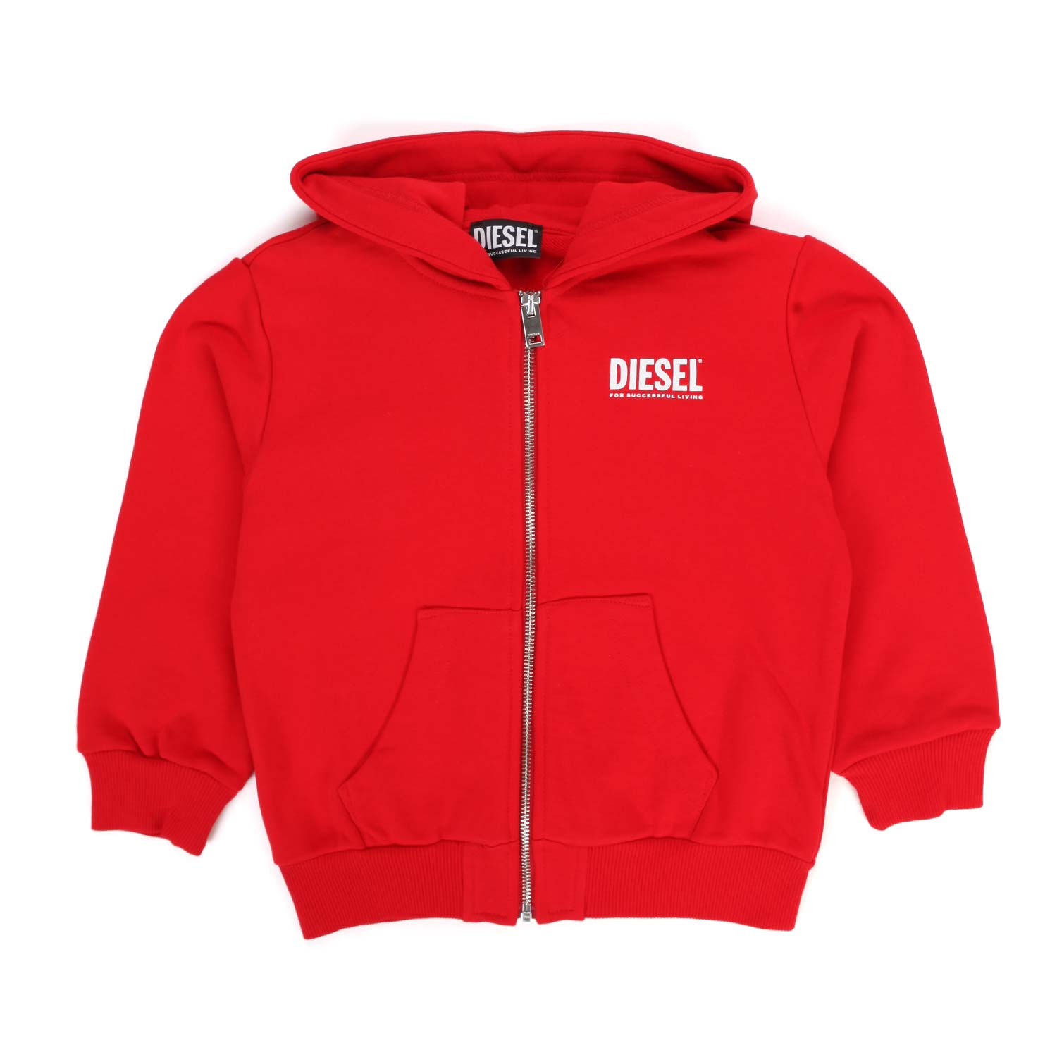 FELPA ROSSA CON ZIP UNISEX - annameglio.com abbigliamento moda