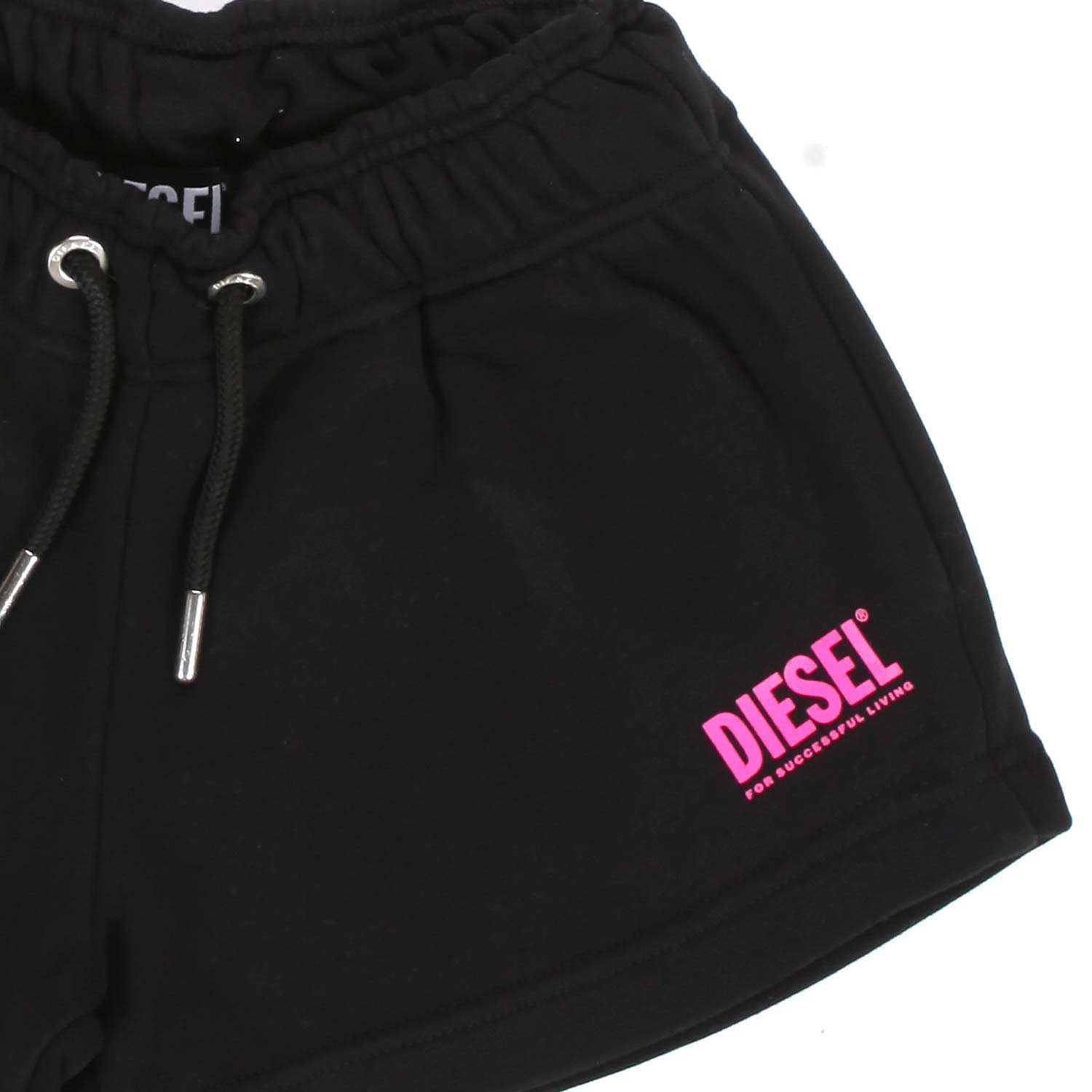 SHORTS IN FELPA NERI E FUCSIA BAMBINA E TEEN - annameglio.com abbigliamento moda