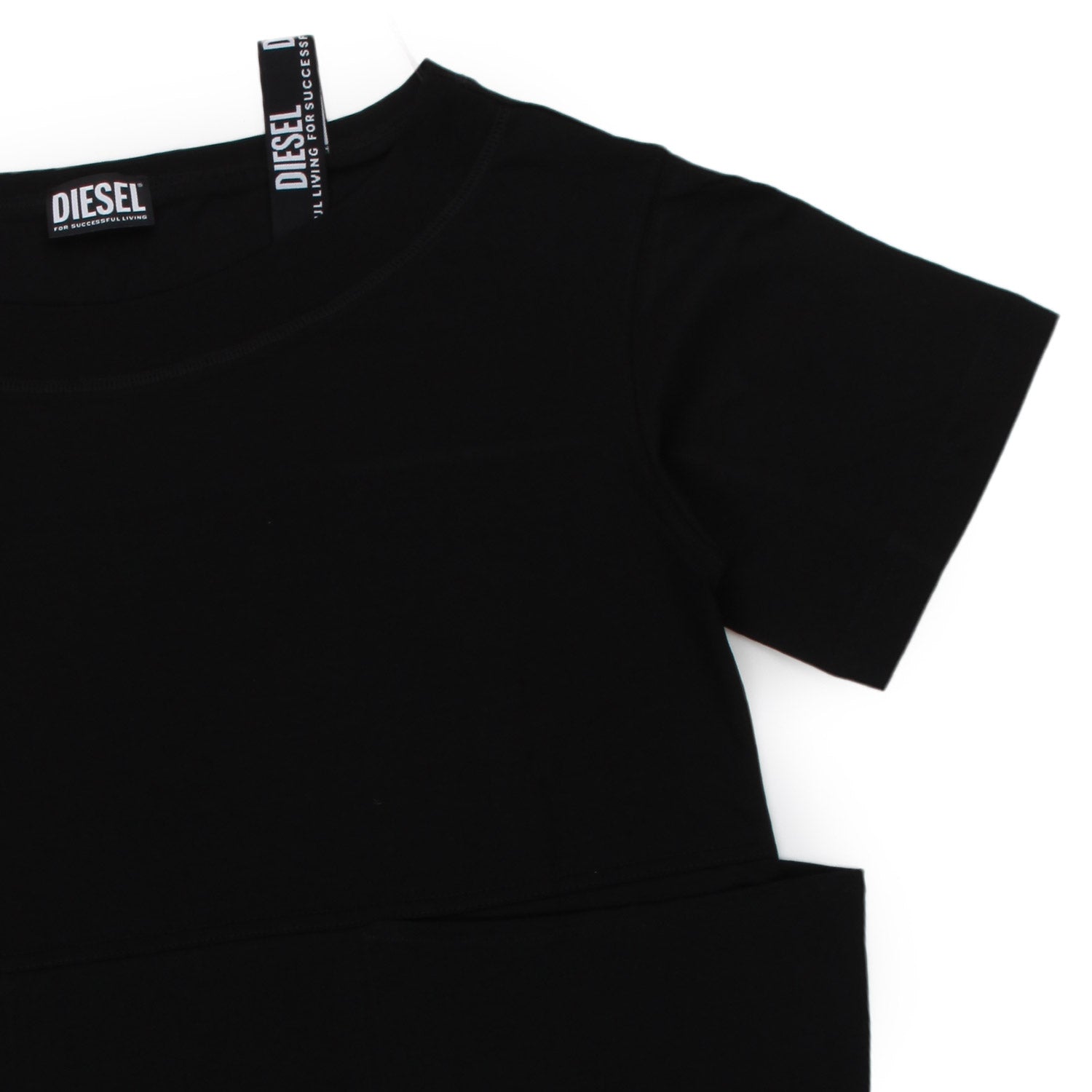 ABITO T-SHIRT NERO BAMBINA E TEENAGER - annameglio.com abbigliamento moda