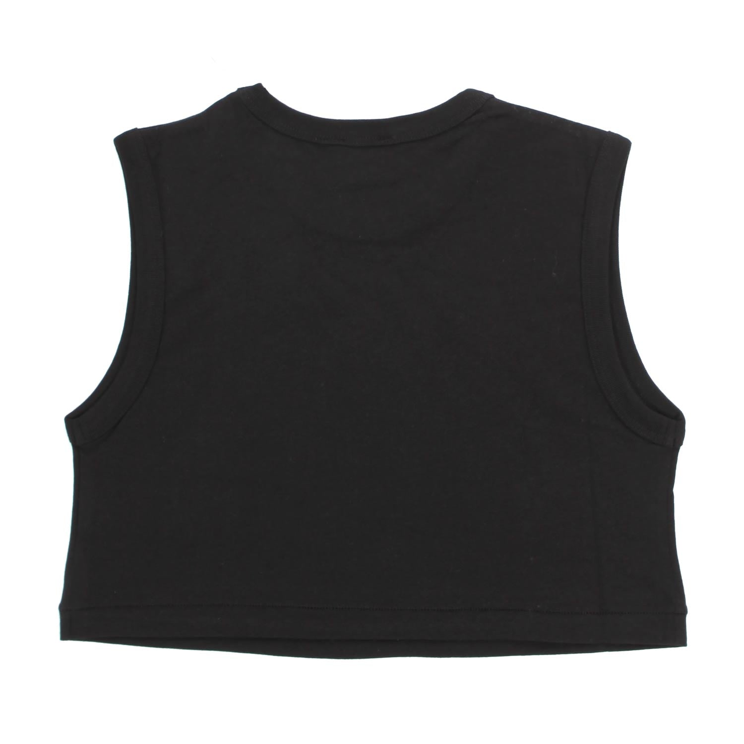 CROP TOP NERO BAMBINA TEEN - annameglio.com abbigliamento moda