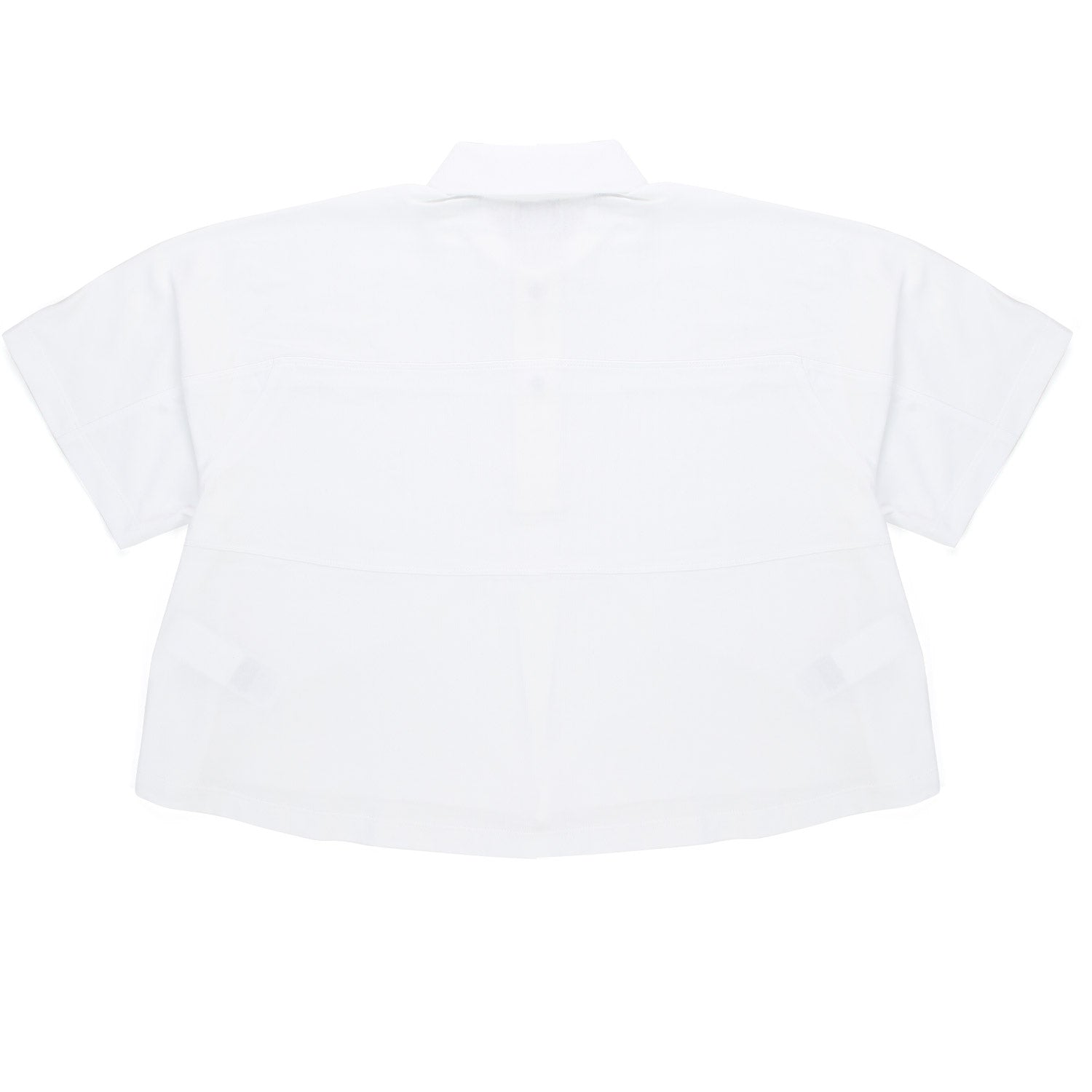 POLO CROPPED BIANCA BAMBINA E TEEN - annameglio.com abbigliamento moda