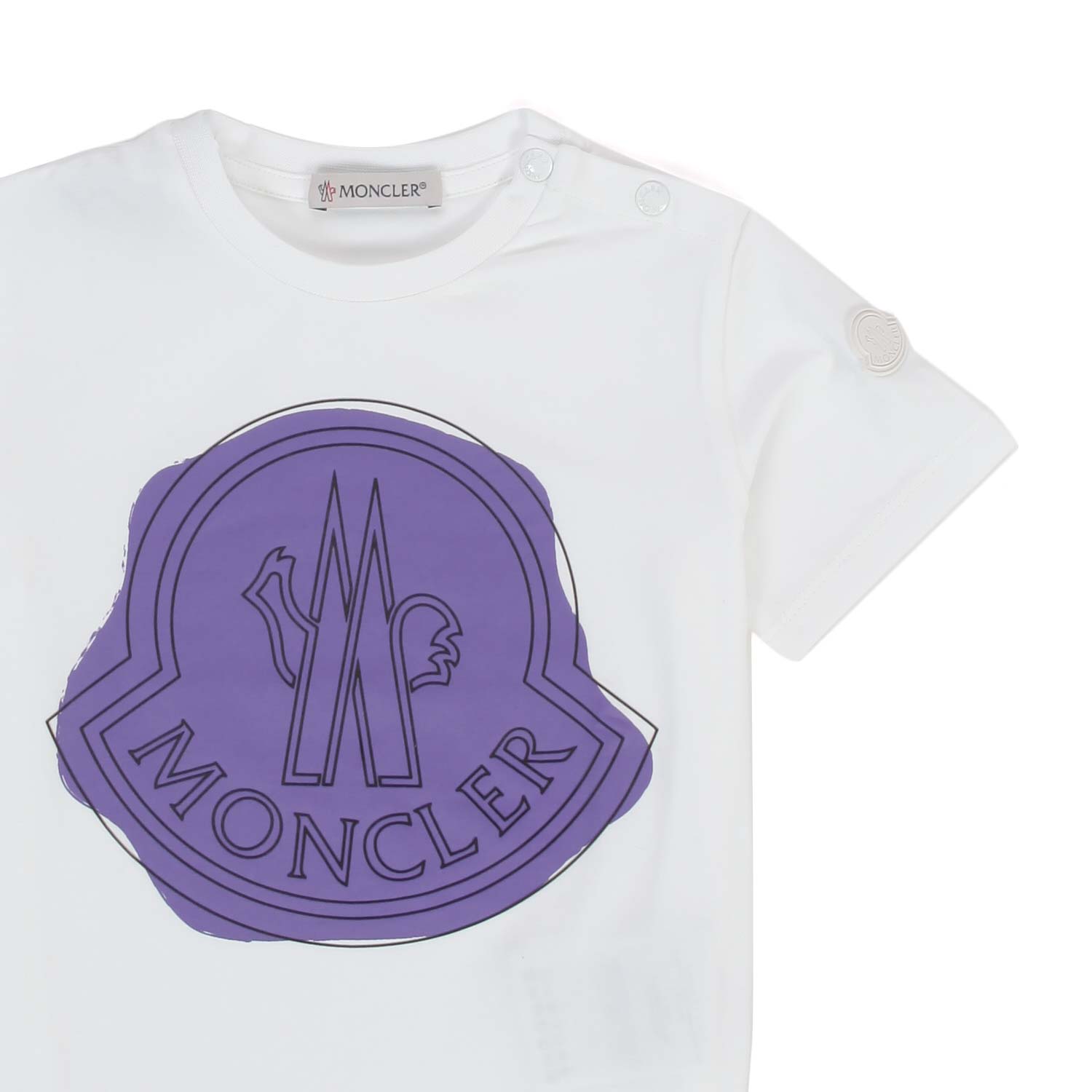 T-SHIRT LOGO VIOLA UNISEX - annameglio.com abbigliamento moda