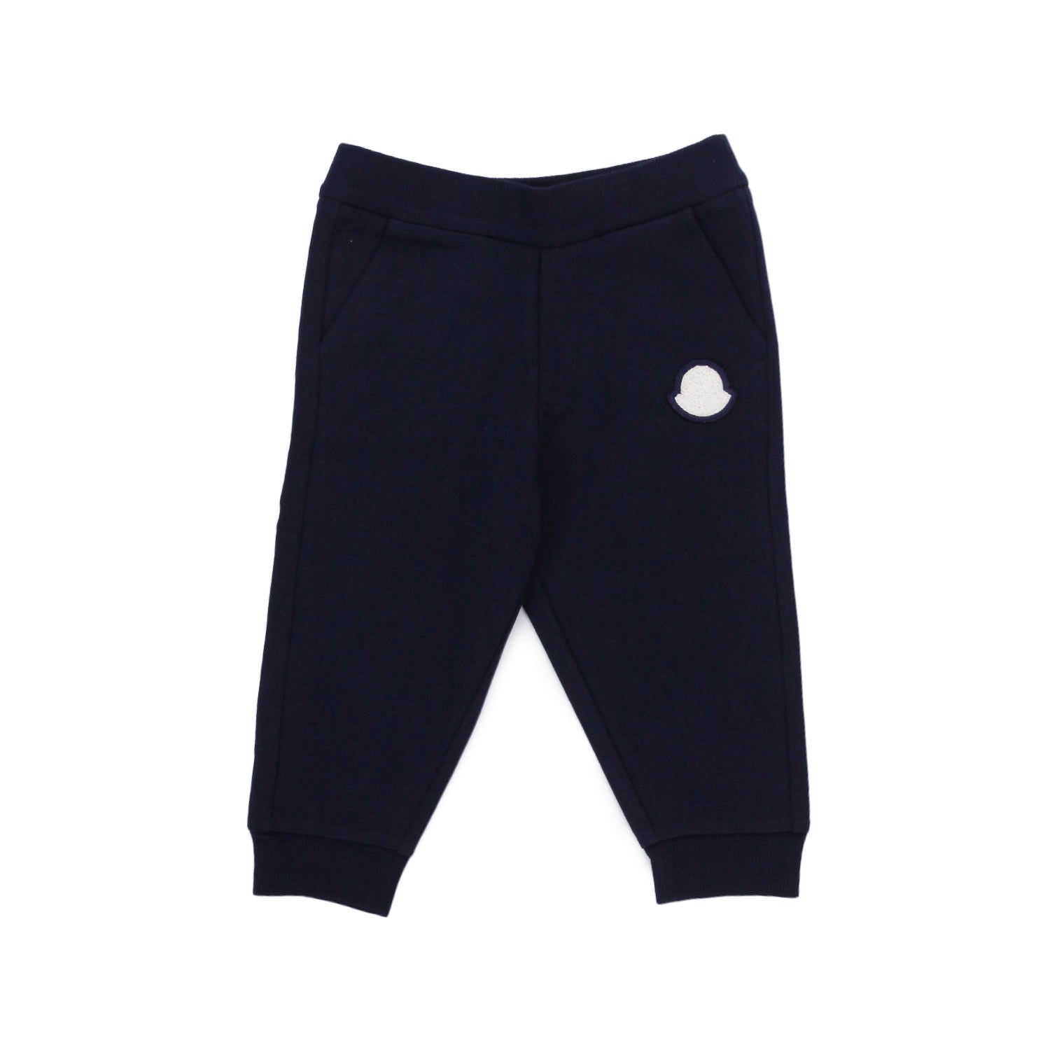 PANTALONE IN FELPA BLU SCURO BABY - annameglio.com abbigliamento moda