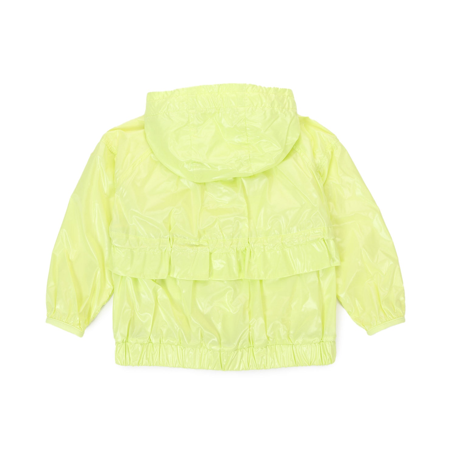 GIACCA NYLON TUPETI GIALLO FLUO BAMBINA E TEEN - annameglio.com abbigliamento moda