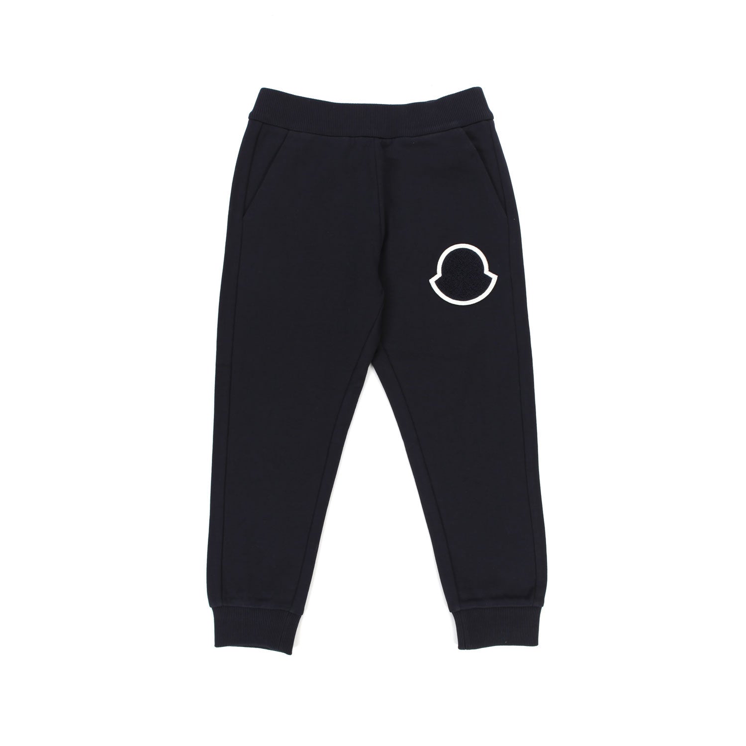 PANTALONE TUTA BLU CON PATCH BAMBINO E TEEN - annameglio.com abbigliamento moda