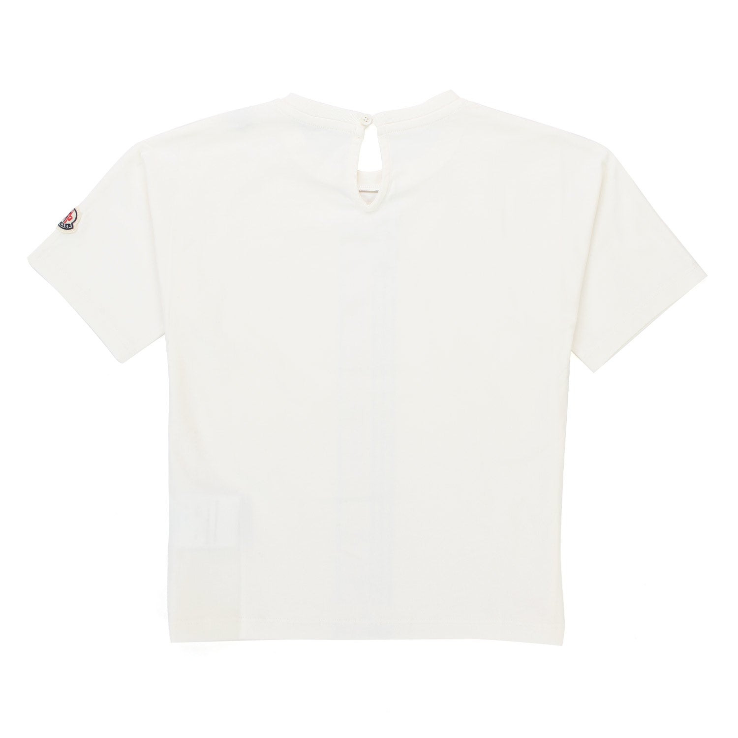 T-SHIRT BIANCO SETA CON RIGHE ROSA E NERE - annameglio.com abbigliamento moda