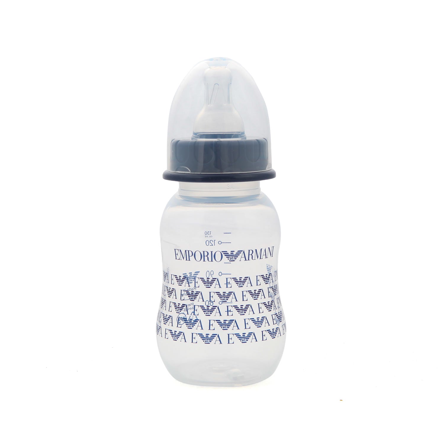 BIBERON 125 ML CON LOGHI BLU - annameglio.com abbigliamento moda