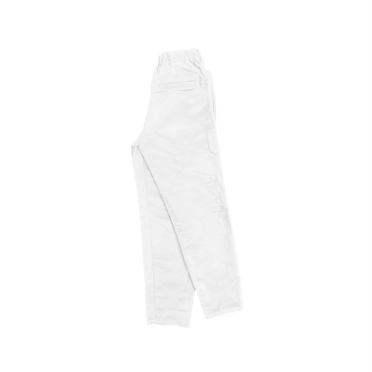 PANTALONE BIANCO CALDO CON COULISSE BAMBINO - annameglio.com abbigliamento moda
