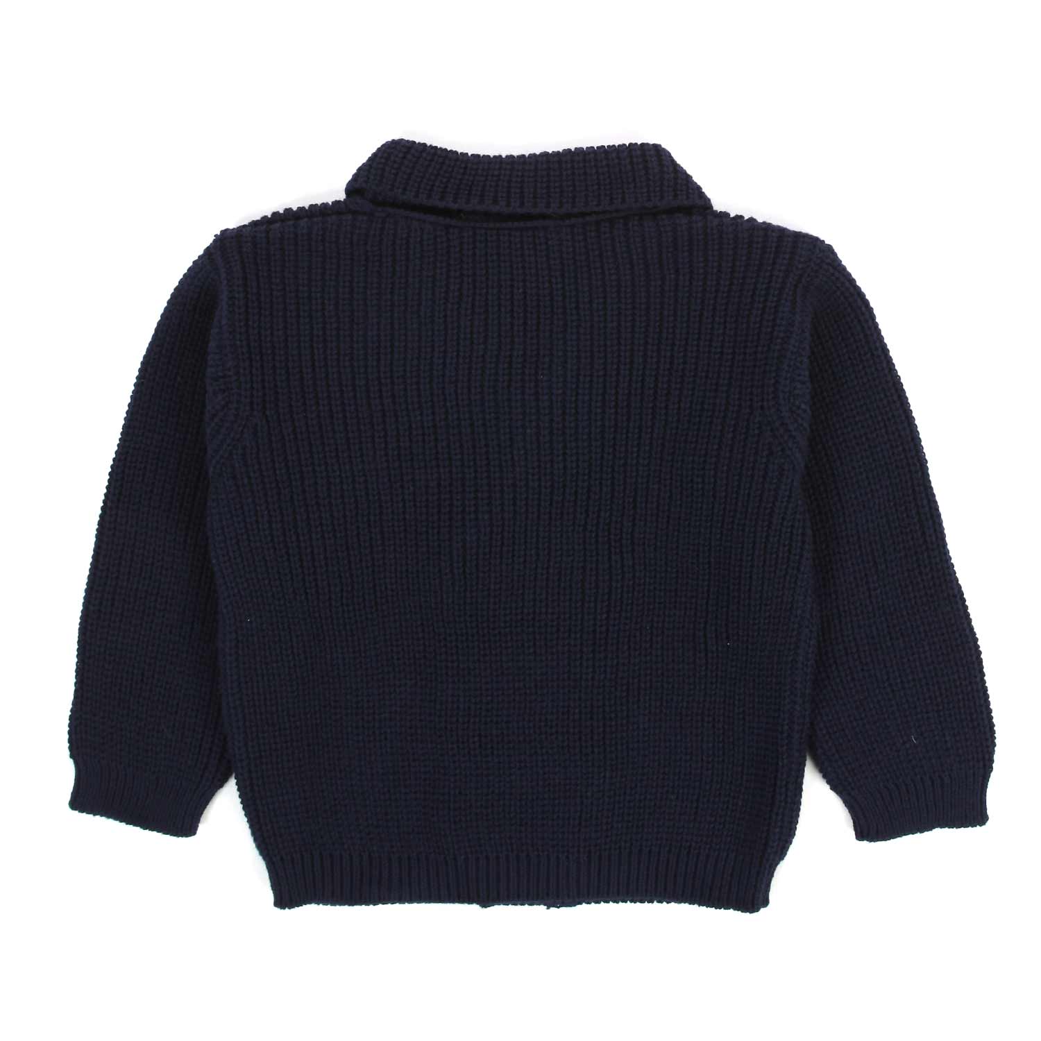 CARDIGAN DOPPIOPETTO BLU NAVY NEONATO - annameglio.com abbigliamento moda