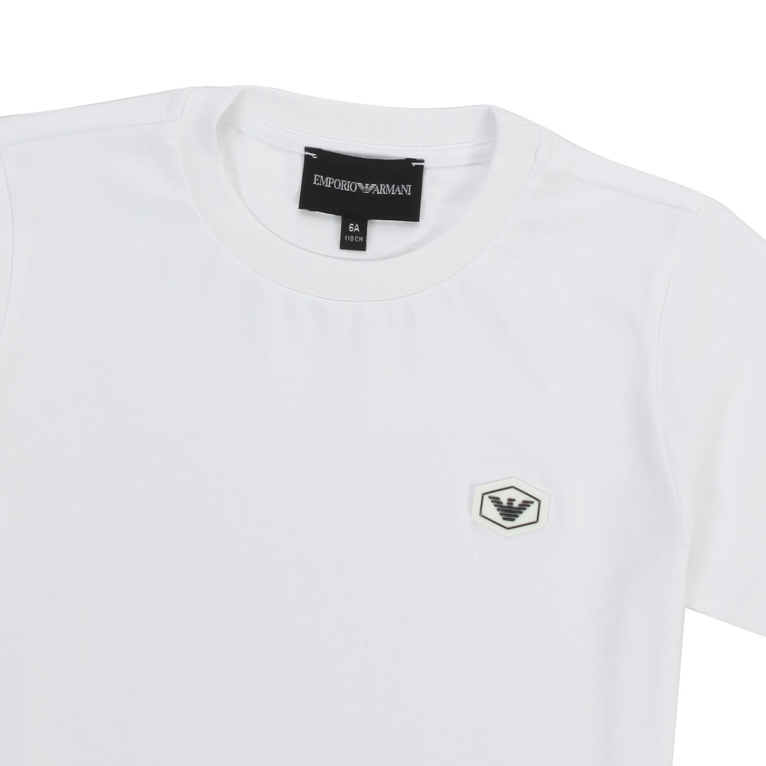 T-SHIRT BIANCA IN SUPIMA BAMBINO E TEEN - annameglio.com abbigliamento moda