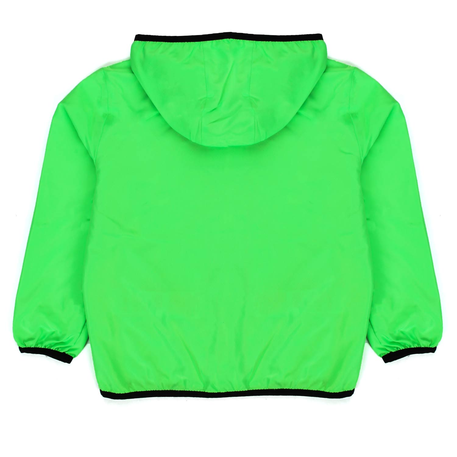 GIUBBINO EA7 VERDE FLUO IN NYLON BAMBINO E TEEN - annameglio.com abbigliamento moda