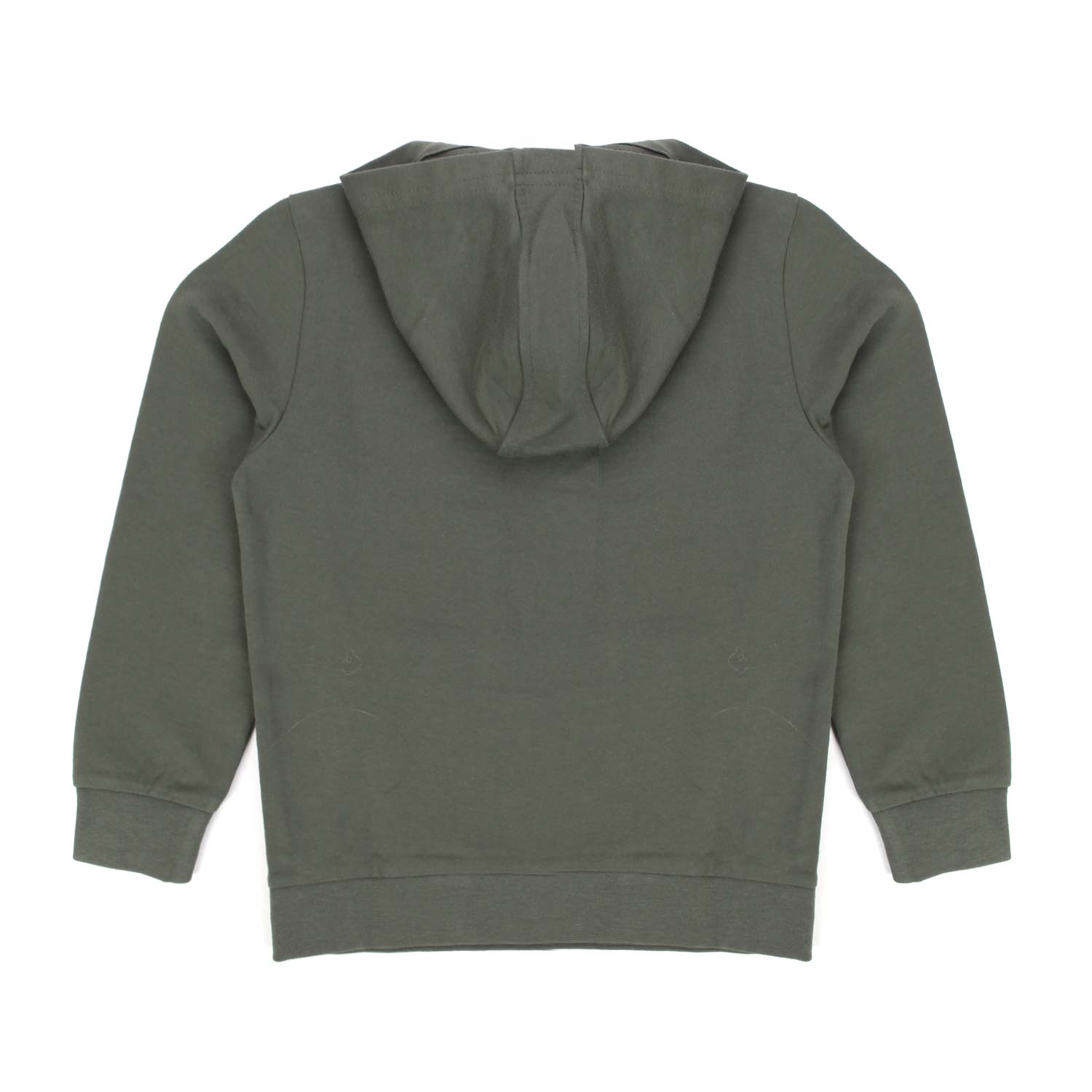 FELPA HOODIE EA7 VERDE MILITARE BAMBINO E TEEN - annameglio.com abbigliamento moda