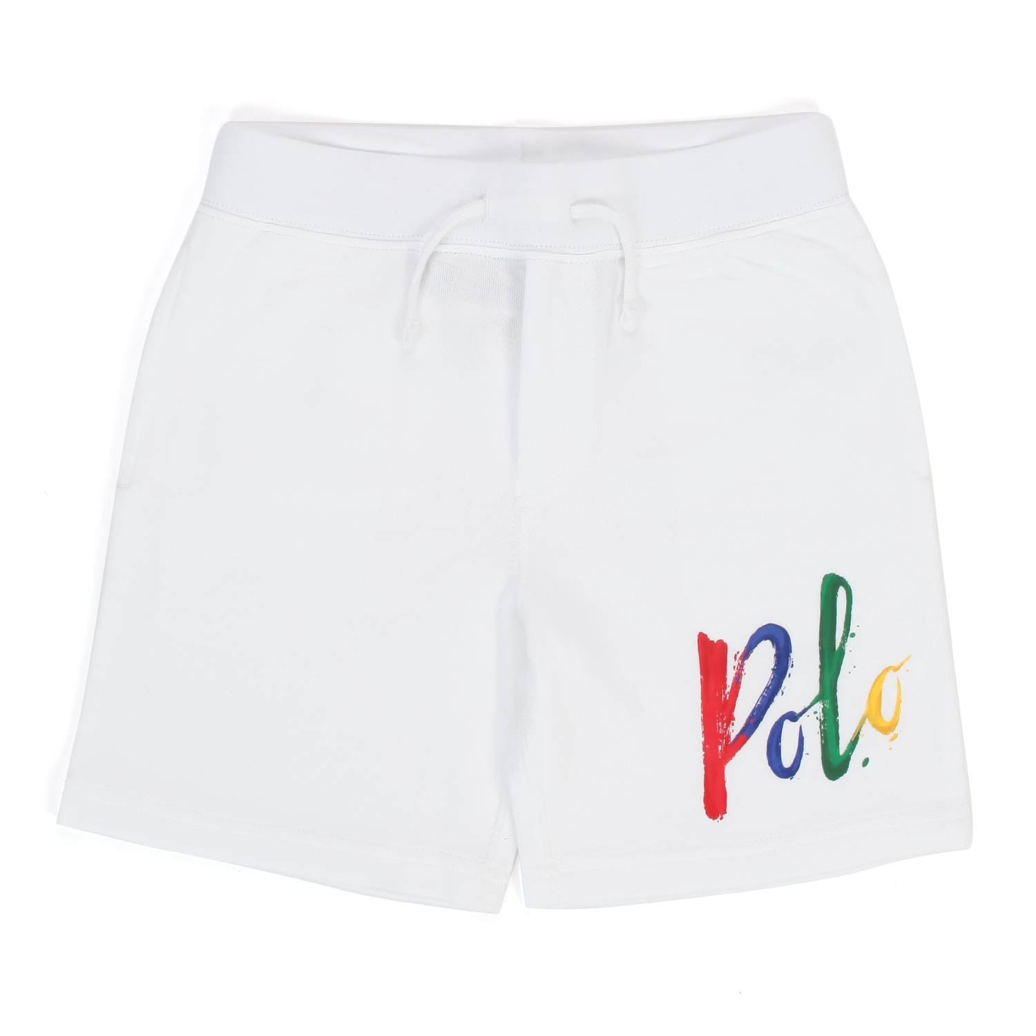 BERMUDA POLO IN FELPA BIANCO BAMBINO E TEEN - annameglio.com abbigliamento moda