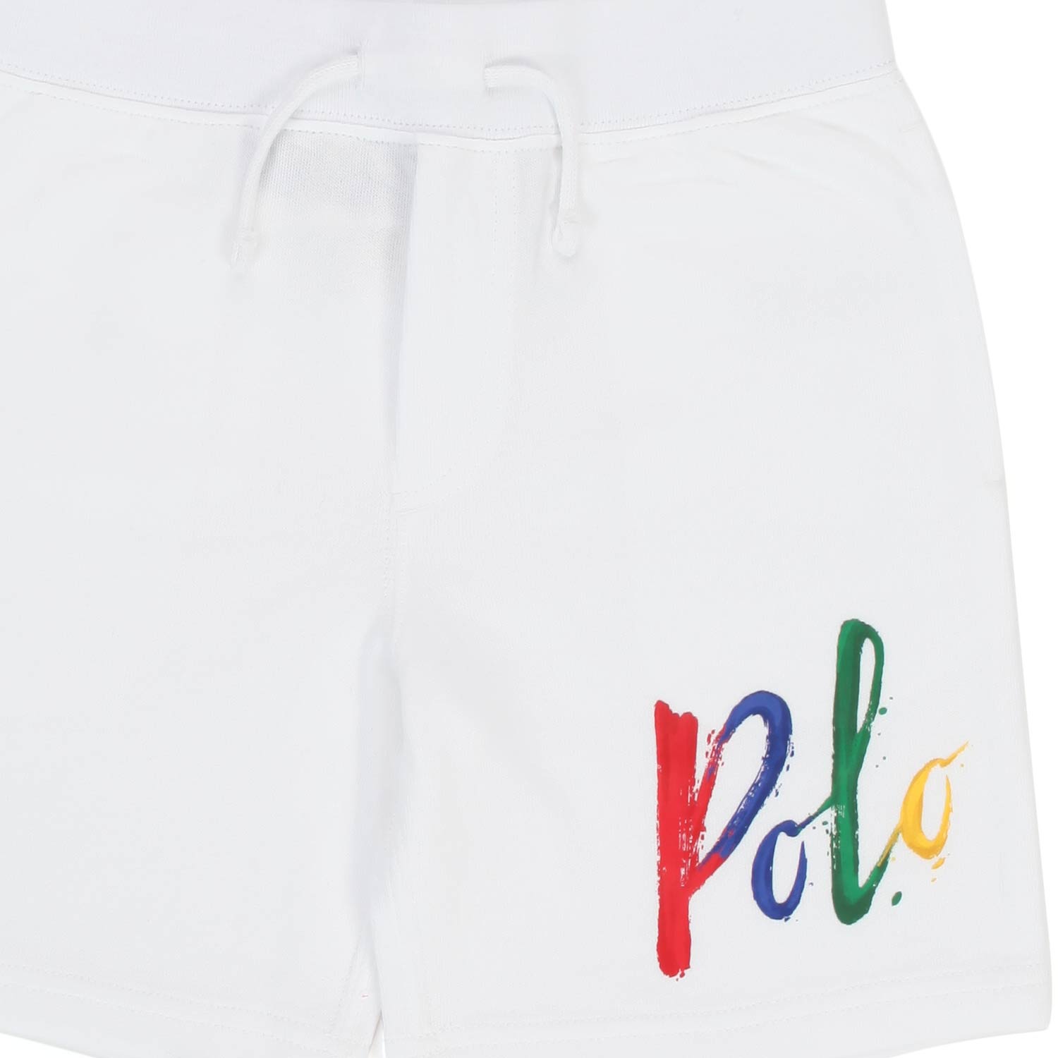 BERMUDA POLO IN FELPA BIANCO BAMBINO E TEEN - annameglio.com abbigliamento moda