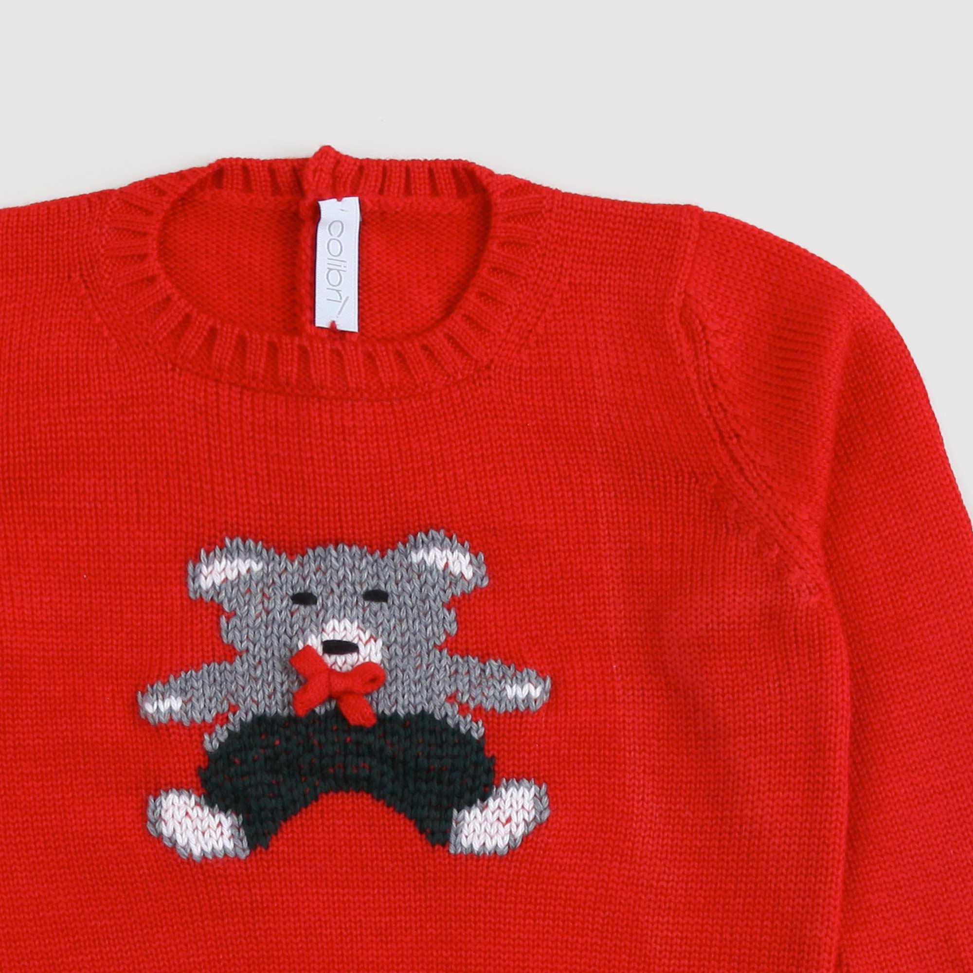 PULLOVER DI LANA ROSSO BIMBO E NEONATO - annameglio.com abbigliamento moda