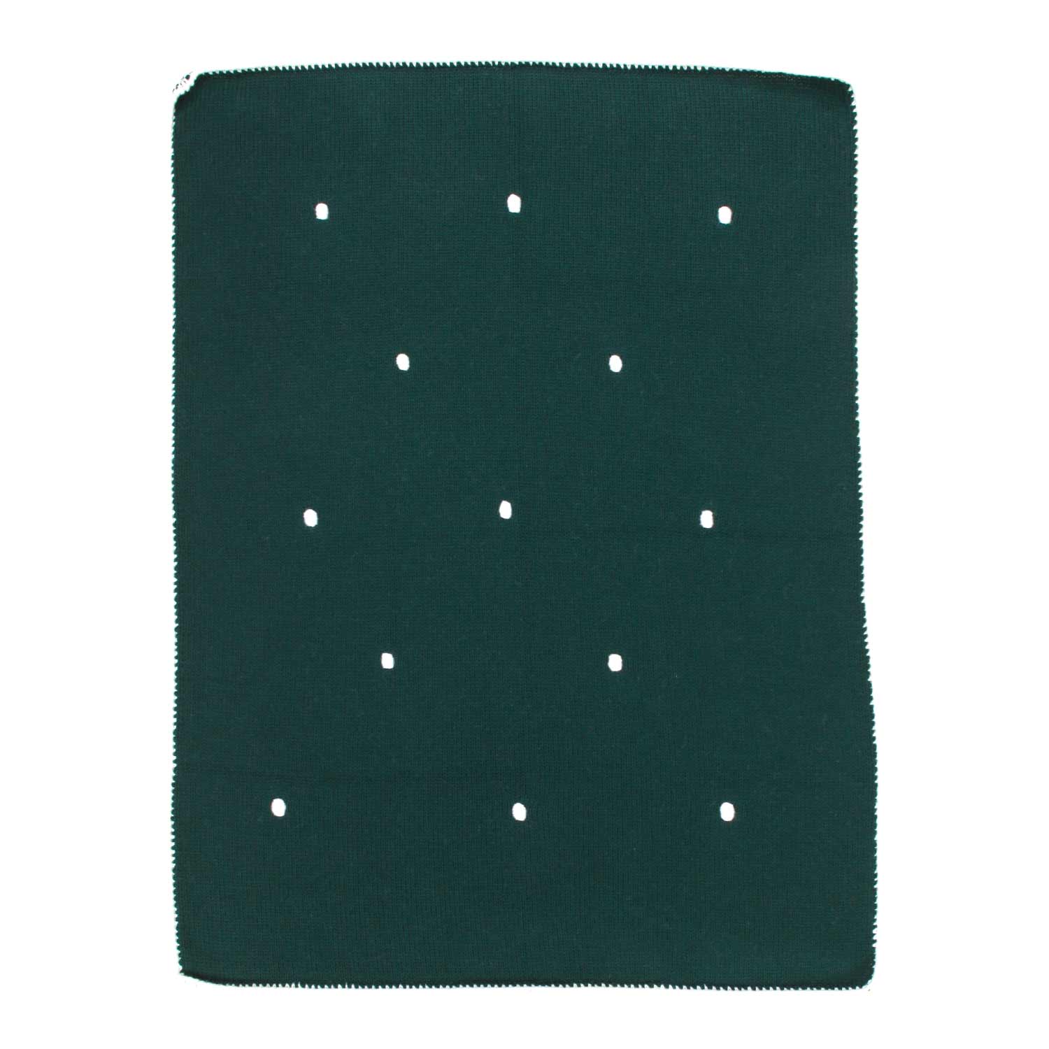 COPERTA DI LANA UNISEX VERDE NEONATO - annameglio.com abbigliamento moda