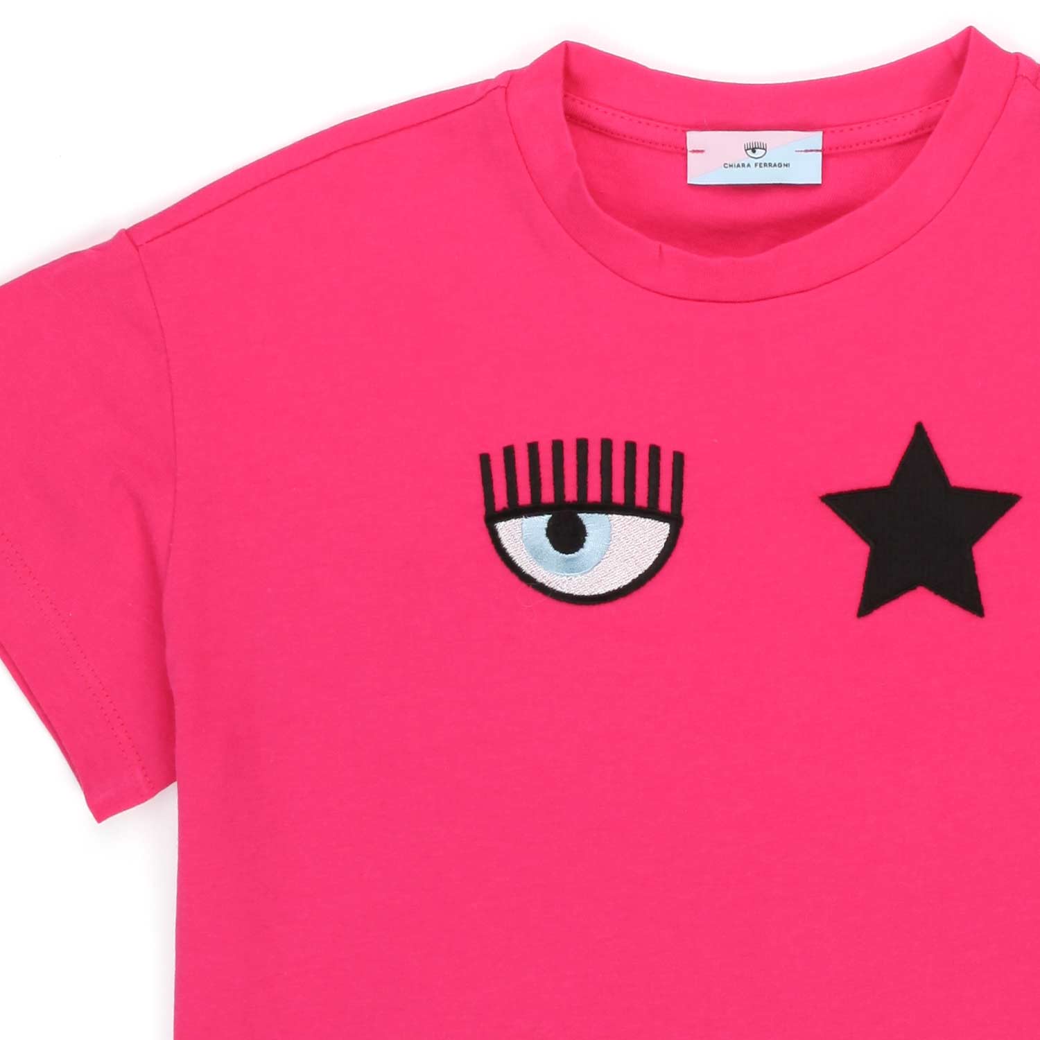 T-SHIRT CROPPED ROSA FANDANGO BAMBINA - annameglio.com abbigliamento moda