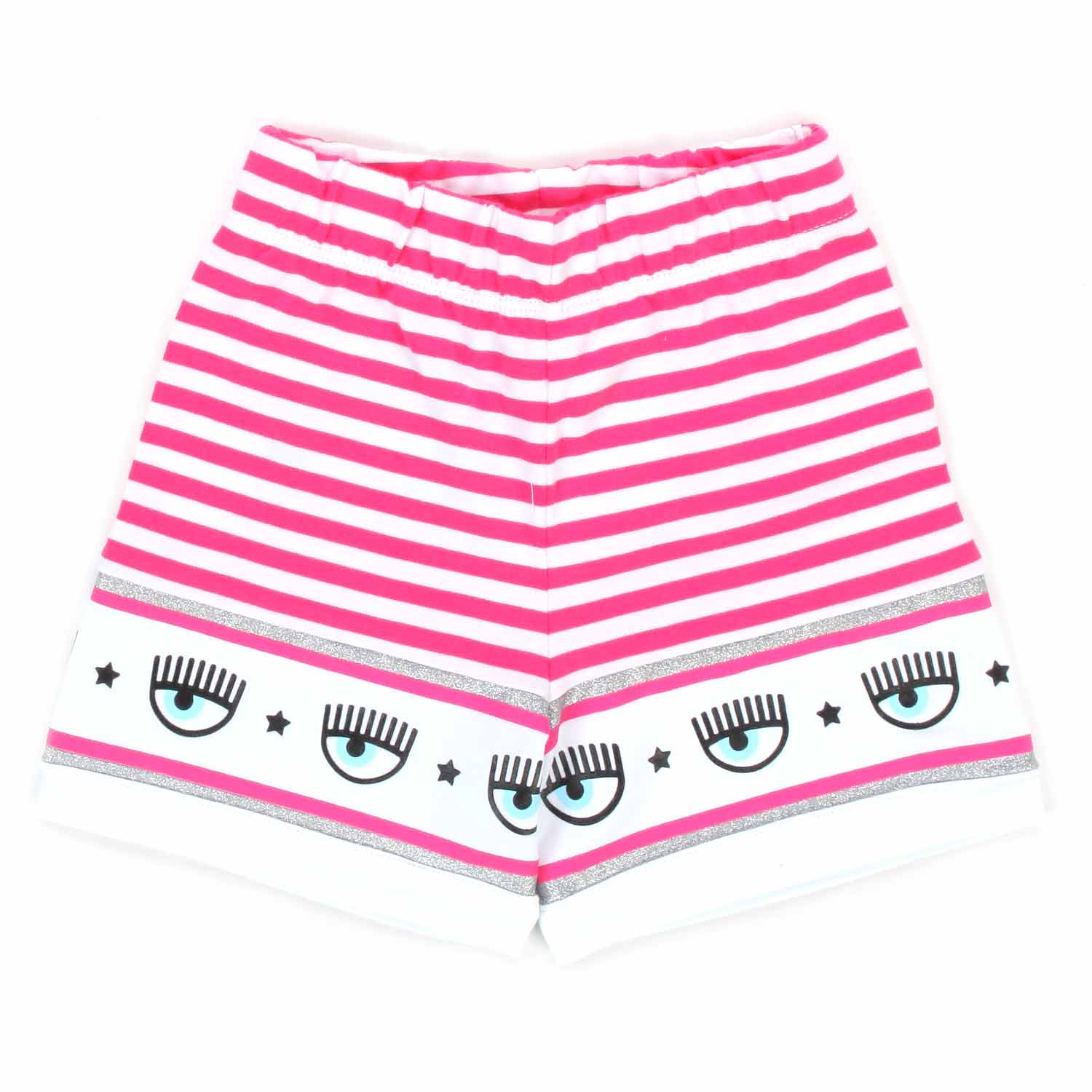 SHORTS LOGOMANIA FANDANGO A RIGHE BABY - annameglio.com abbigliamento moda
