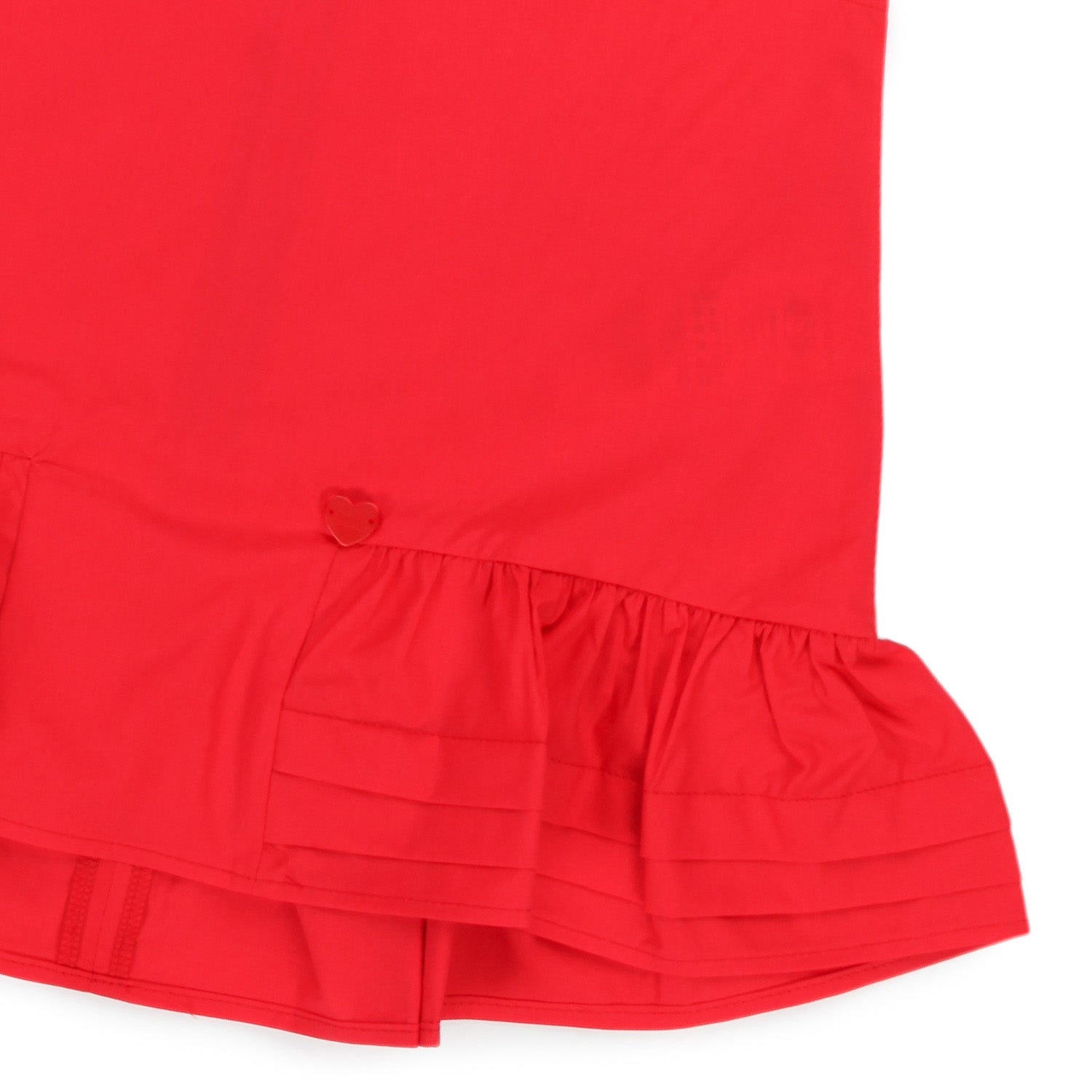 CANOTTA ROSSA CON BALZE BAMBINA - annameglio.com abbigliamento moda