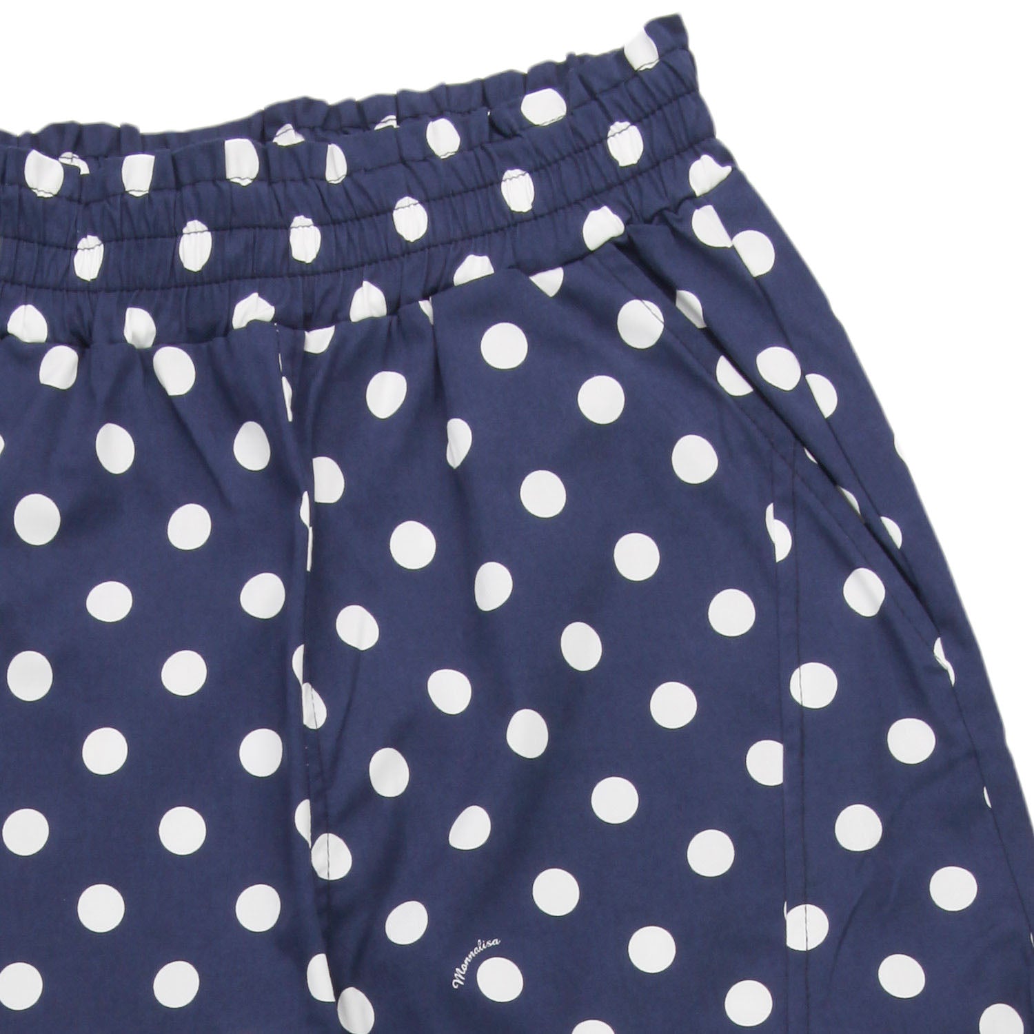 PANTALONE MUM BLU A POIS BAMBINA E TEEN - annameglio.com abbigliamento moda