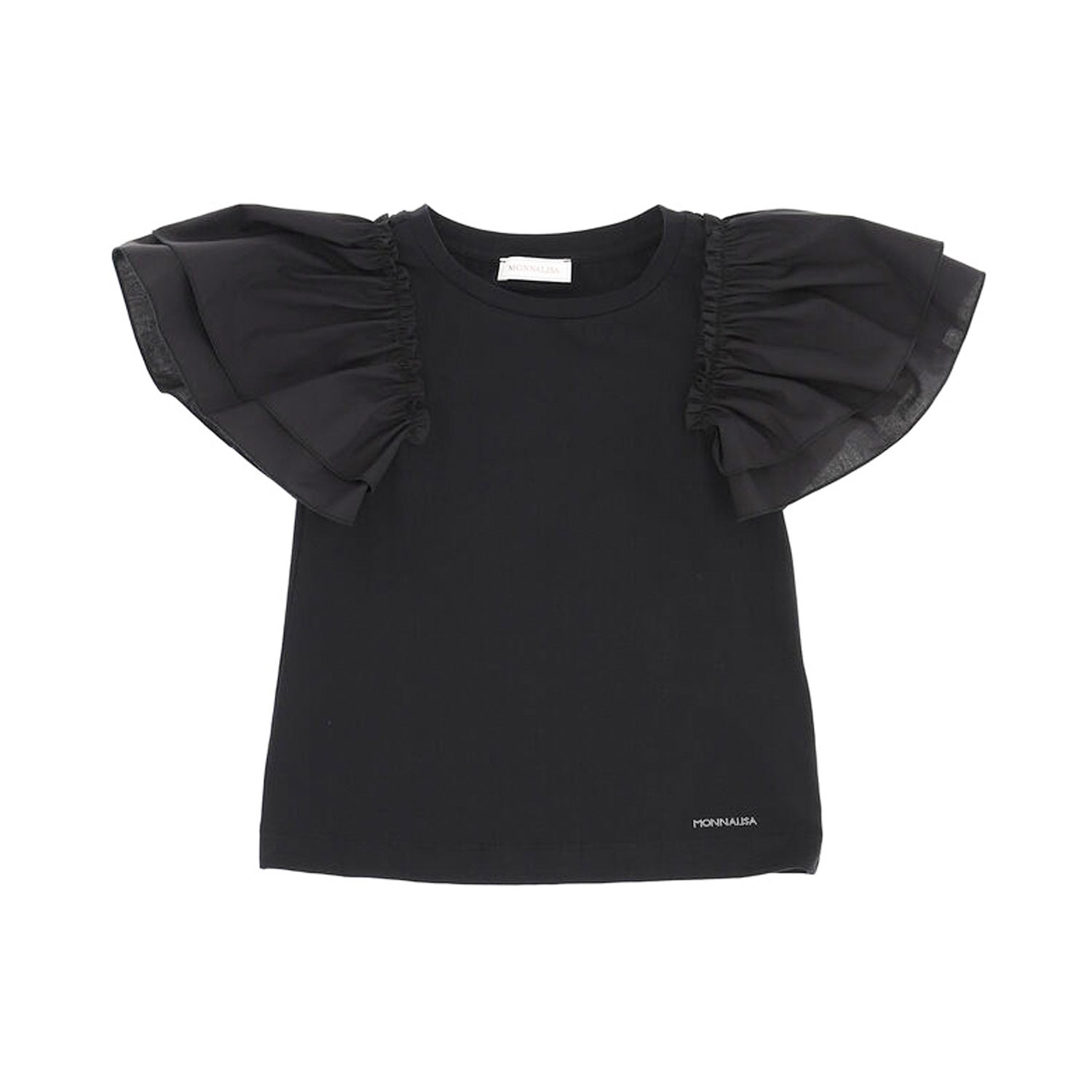 T-SHIRT NERA A FARFALLA BAMBINA E TEEN - annameglio.com abbigliamento moda