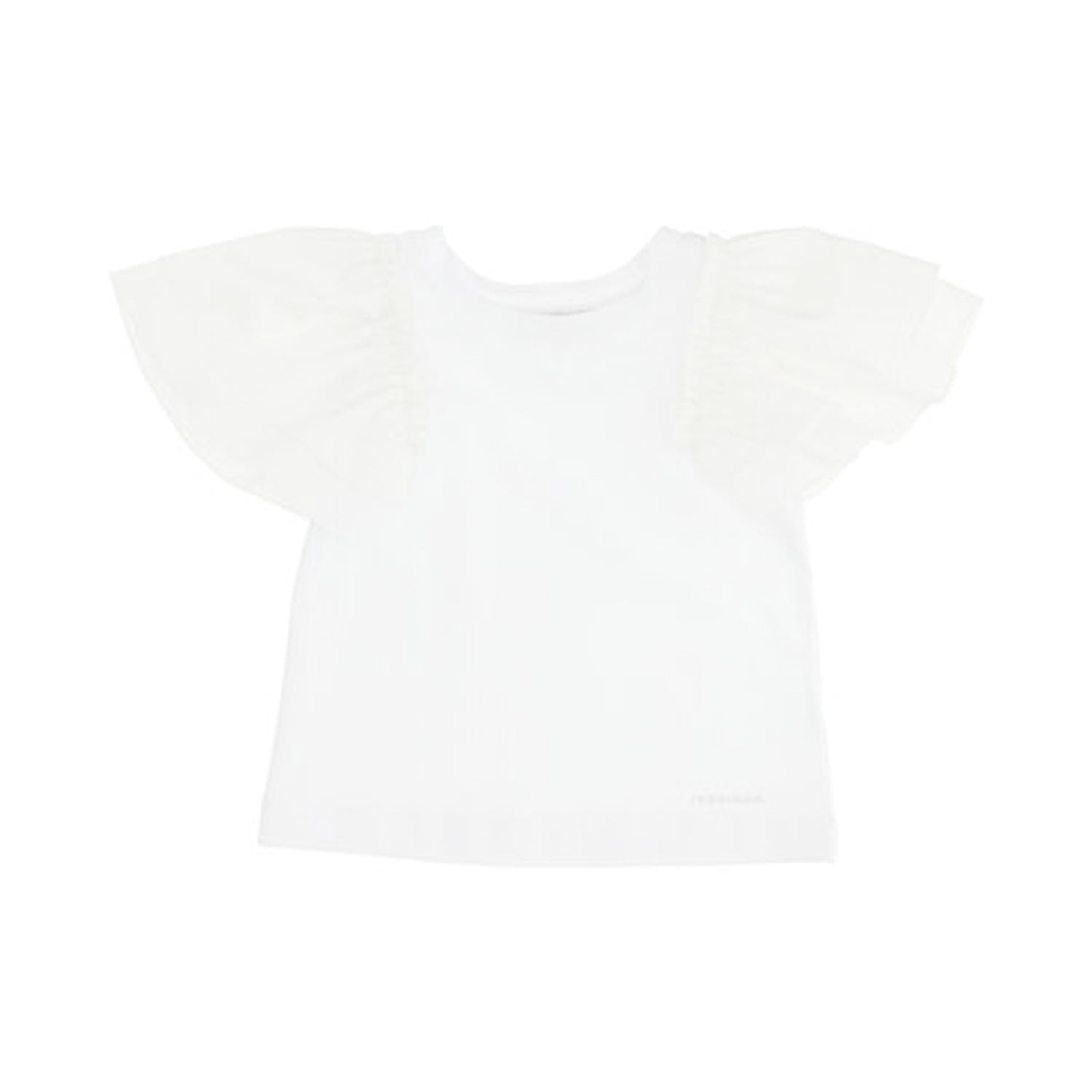 T-SHIRT BIANCA A FARFALLA BAMBINA E TEEN - annameglio.com abbigliamento moda