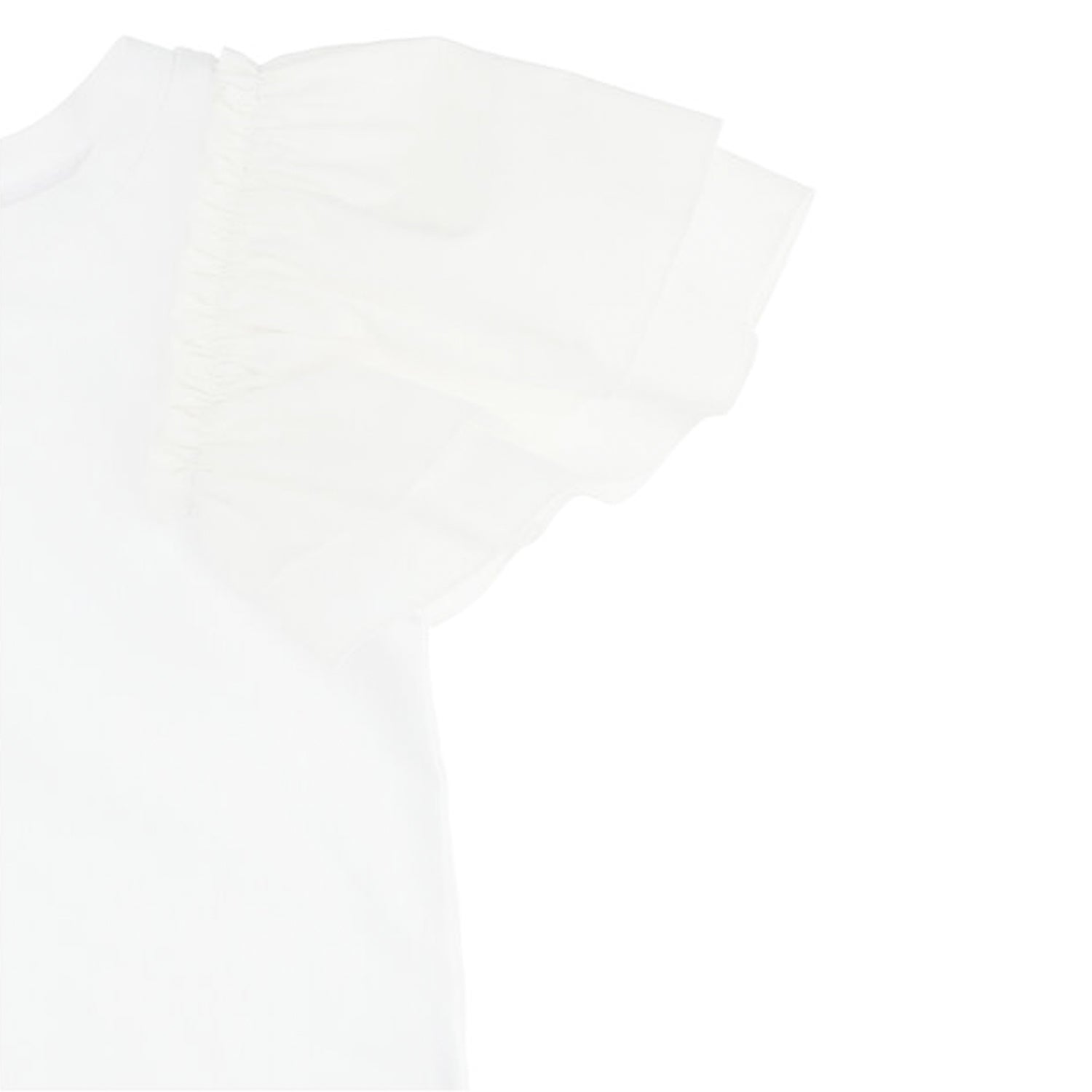 T-SHIRT BIANCA A FARFALLA BAMBINA E TEEN - annameglio.com abbigliamento moda