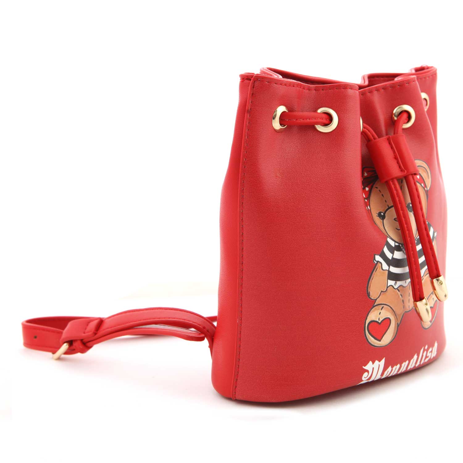 ZAINO A SECCHIELLO ROSSO BAMBINA E TEEN - annameglio.com abbigliamento moda