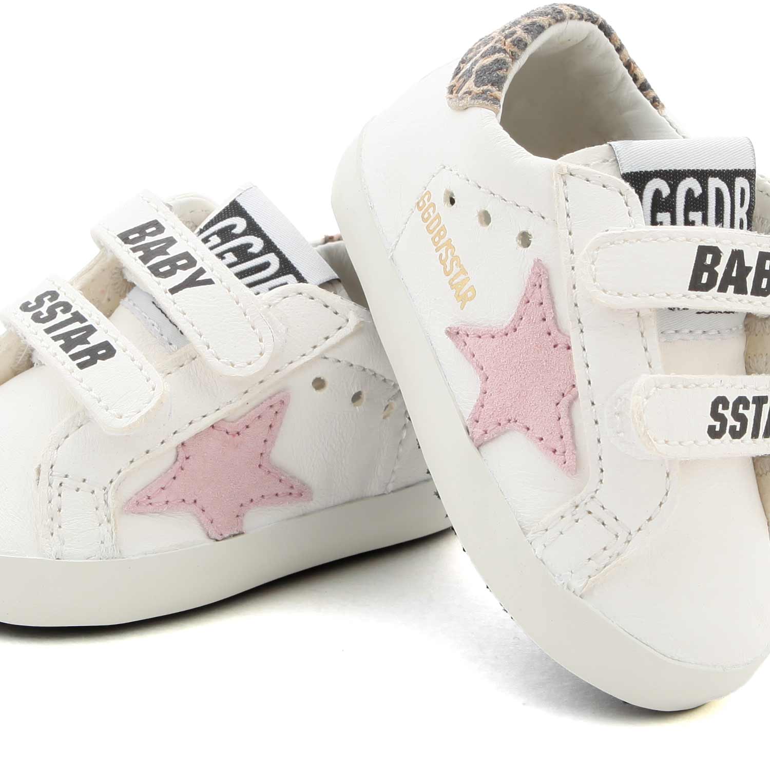 SNEAKER BABY SCHOOL BIANCA E ROSA BIMBA - annameglio.com abbigliamento moda