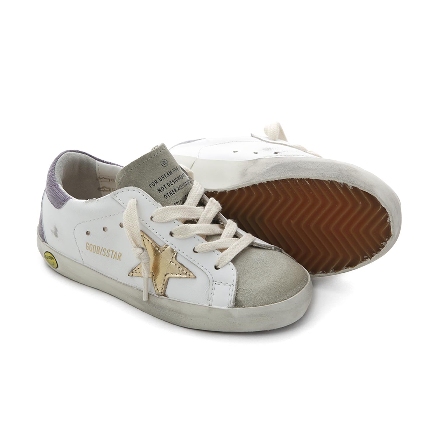 SNEAKERS SSTAR ORO E LILLA BAMBINA BABY - annameglio.com abbigliamento moda