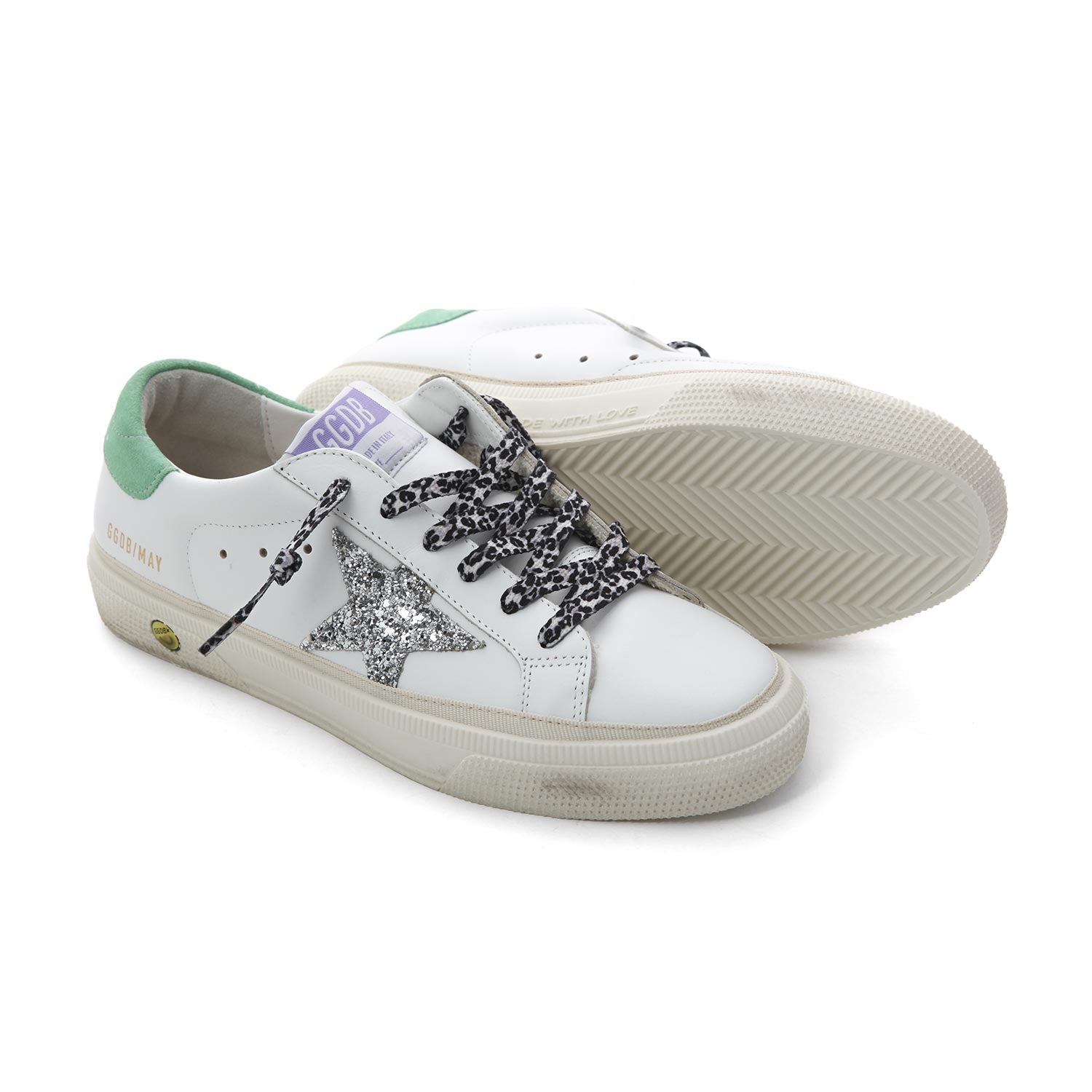 SNEAKERS SSTAR VERDE E SILVER BAMBINA E TEEN - annameglio.com abbigliamento moda