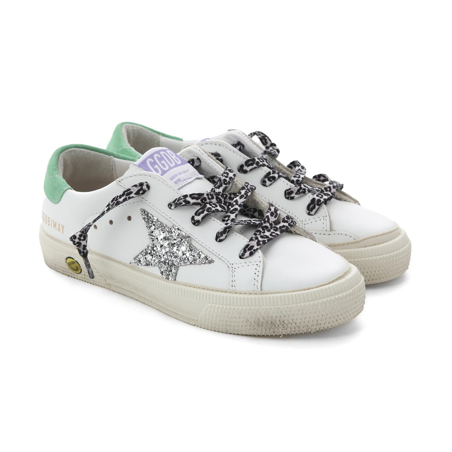 SNEAKERS SSTAR VERDE E SILVER BAMBINA JR - annameglio.com abbigliamento moda