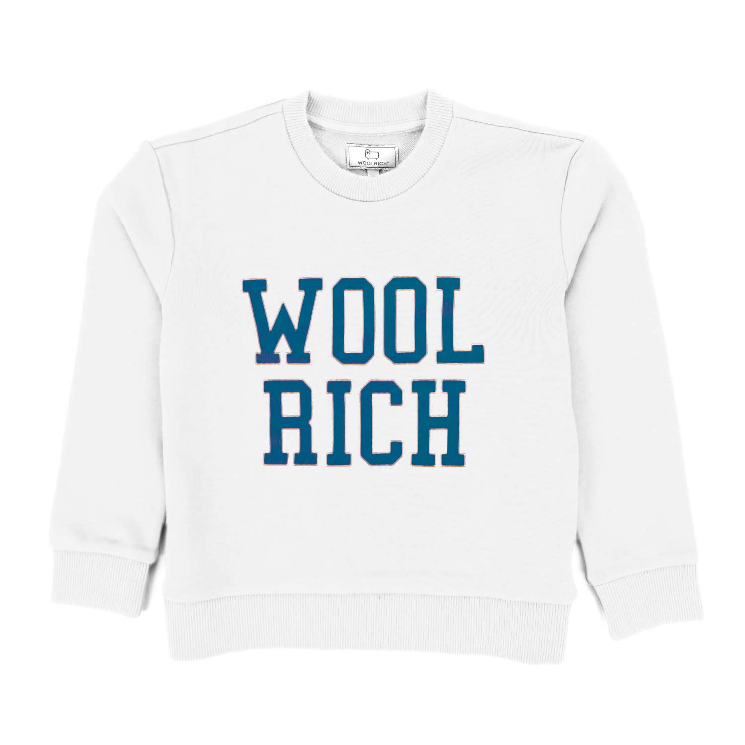 FELPA BIANCA LOGO BAMBINO TEEN - annameglio.com abbigliamento moda