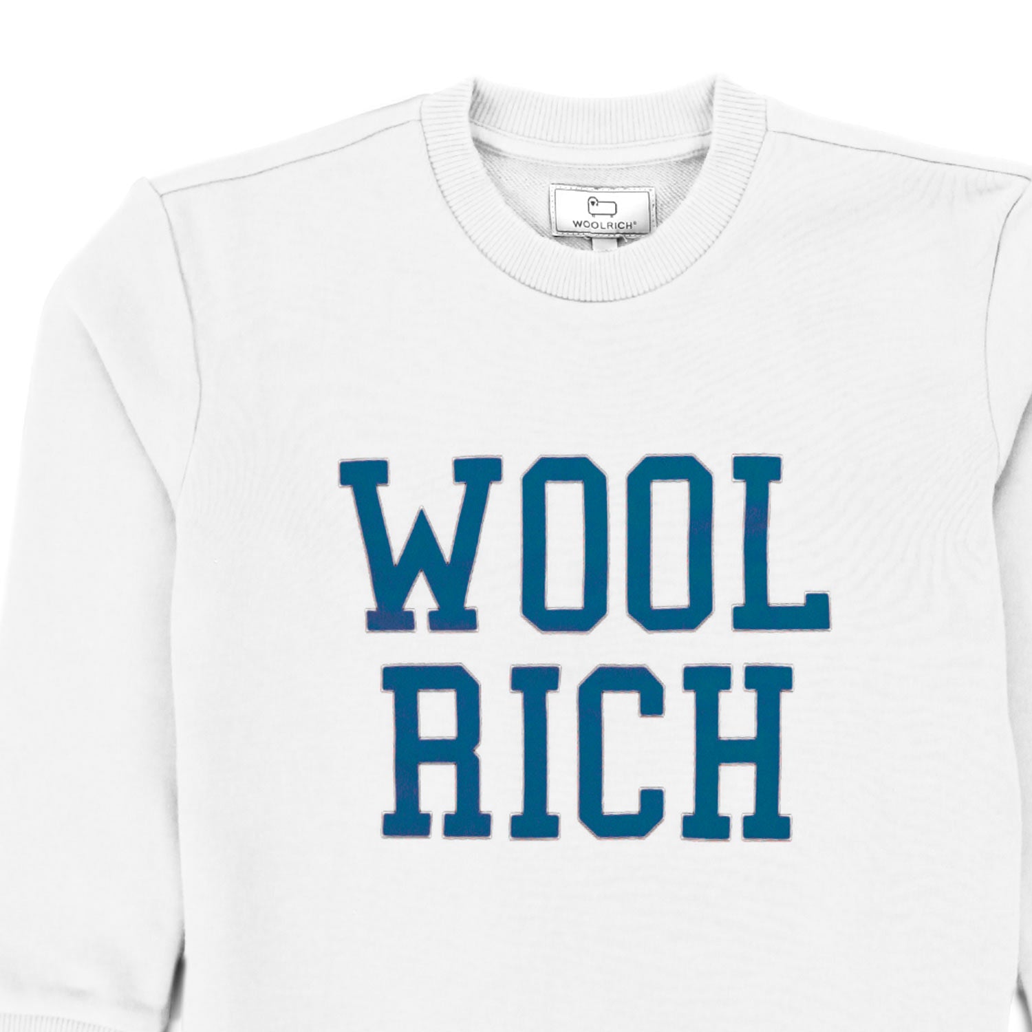 FELPA BIANCA LOGO BAMBINO TEEN - annameglio.com abbigliamento moda