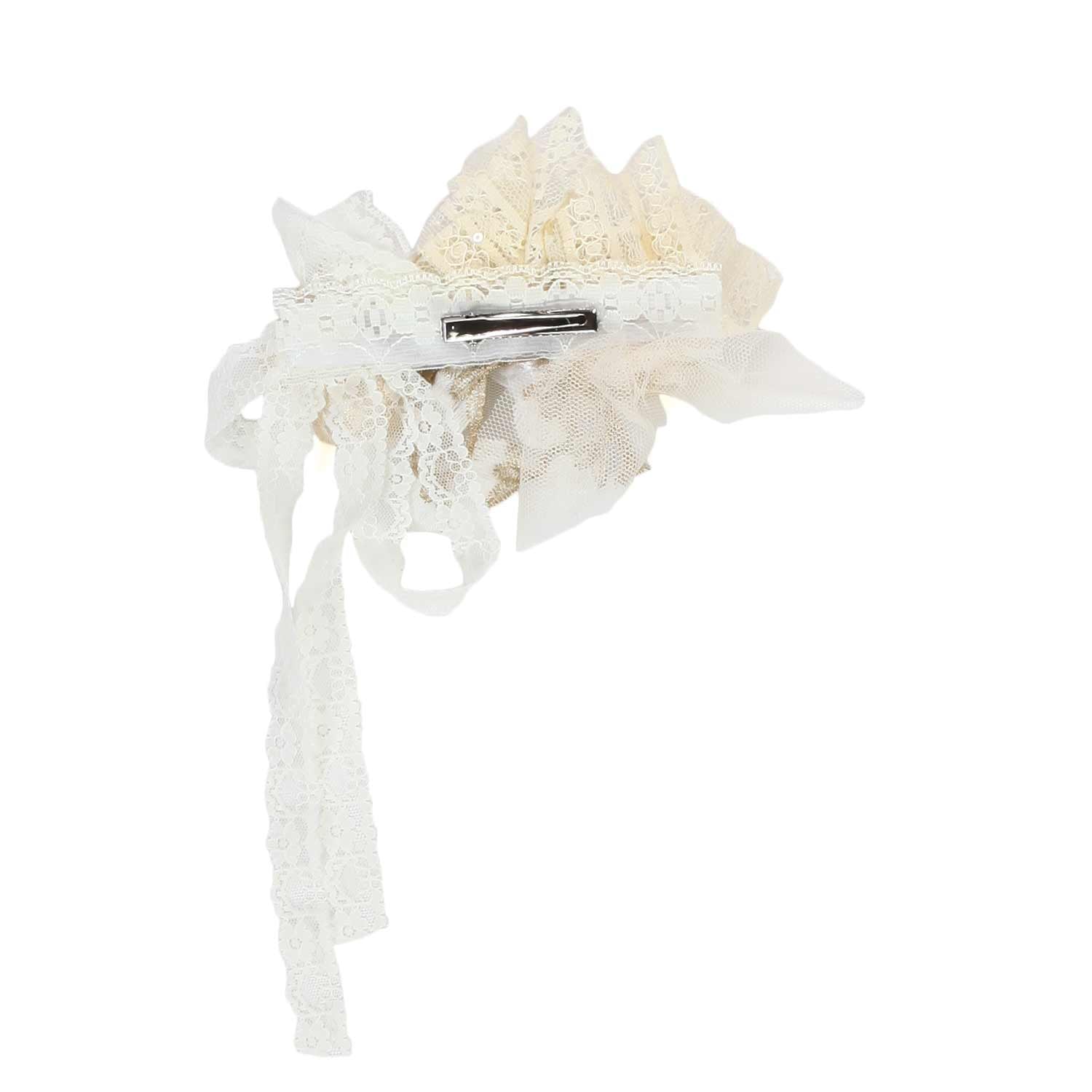 FERMAGLIO DA CERIMONIA CON FIORI DORATI - annameglio.com abbigliamento moda