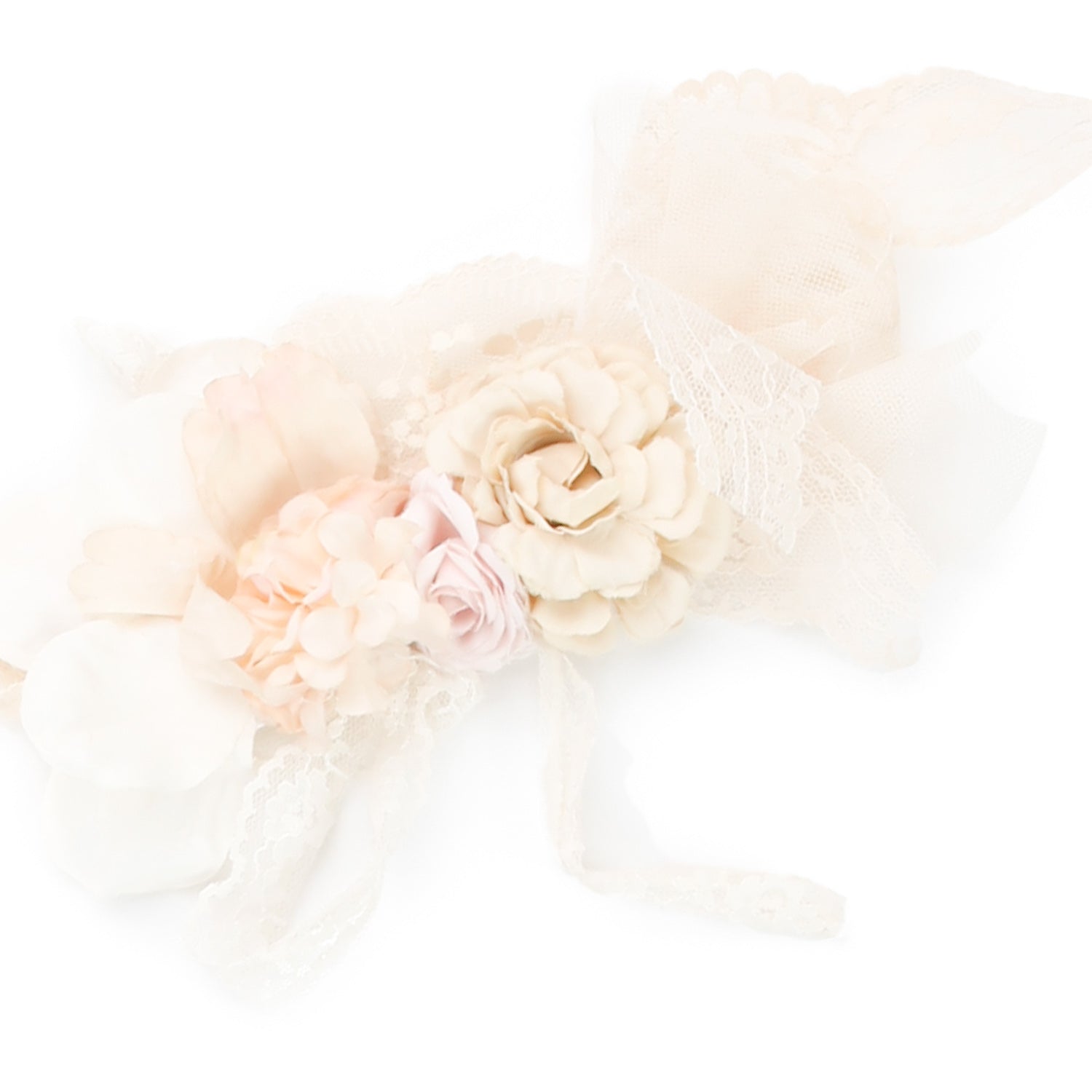 CINTURA FLOREALE DA CERIMONIA BEIGE E ROSA - annameglio.com abbigliamento moda