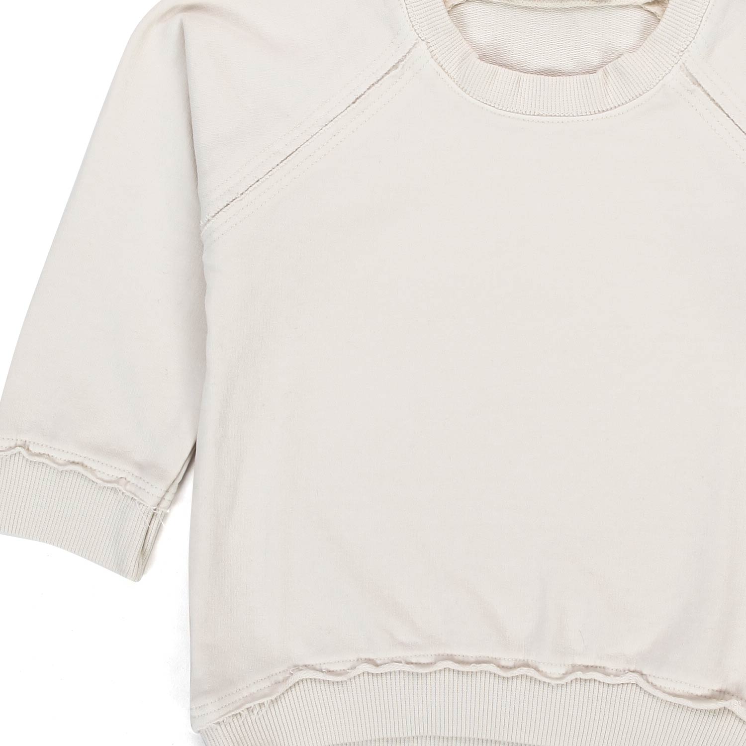 FELPA KIRIAN BIANCO OSSO BABY UNISEX - annameglio.com abbigliamento moda