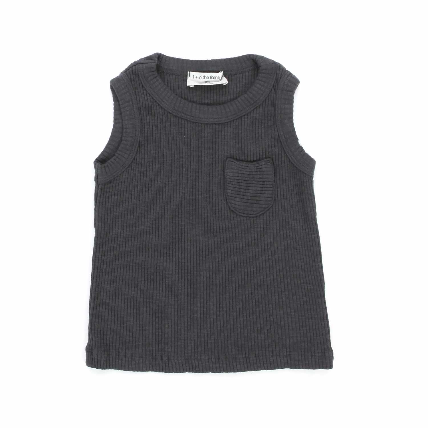 CANOTTA JAIR GRAFITE BABY UNISEX - annameglio.com abbigliamento moda