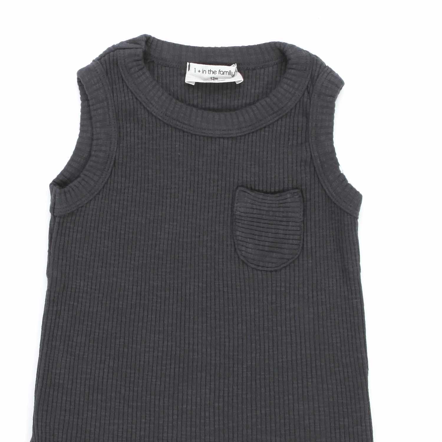 CANOTTA JAIR GRAFITE BABY UNISEX - annameglio.com abbigliamento moda