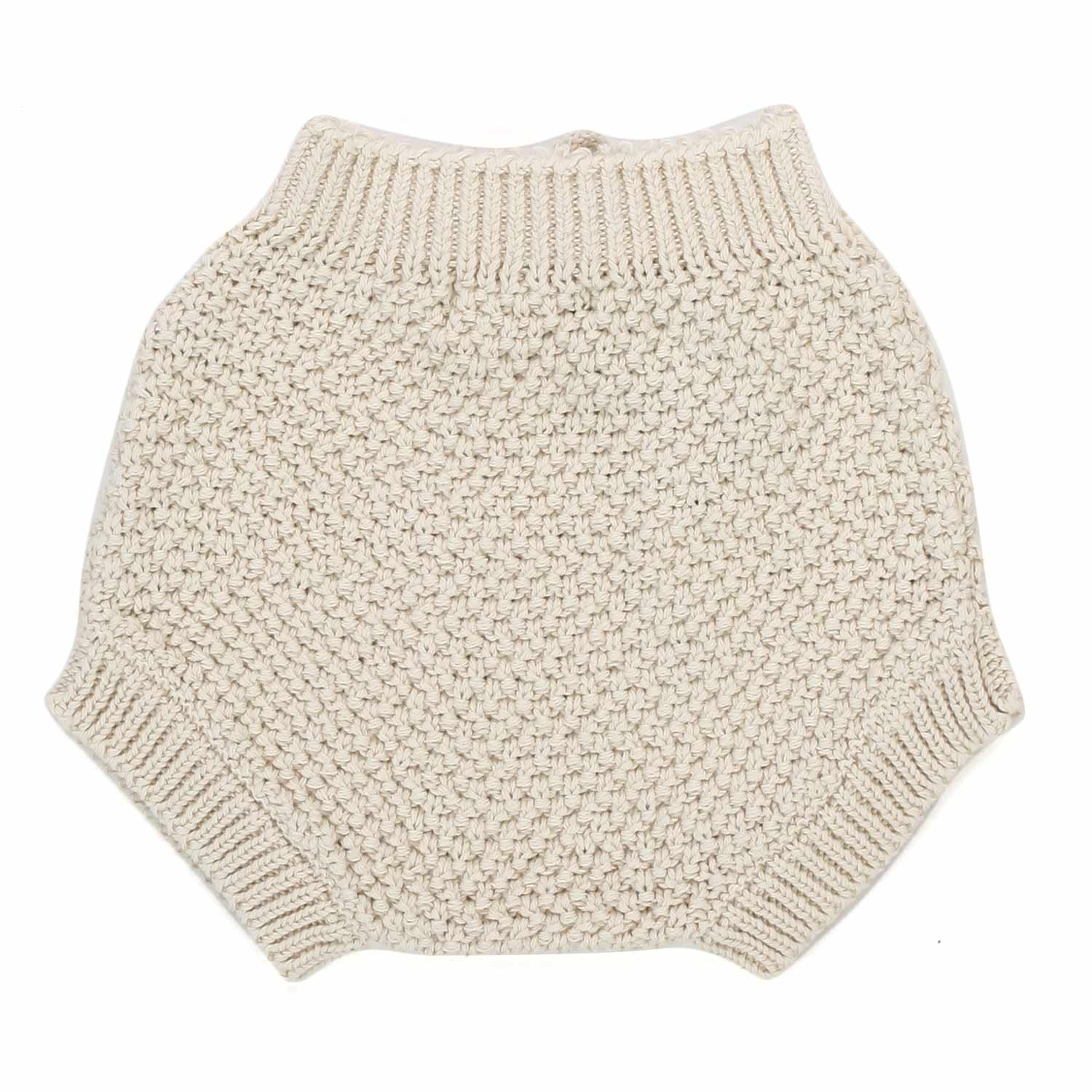 BLOOMER A MAGLIA UTA ECRU NEONATA - annameglio.com abbigliamento moda