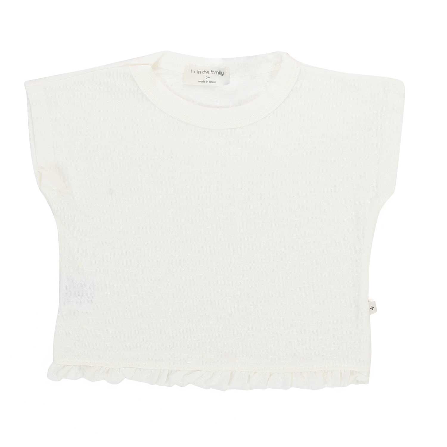 T-SHIRT CAROLA BIANCA NEONATA - annameglio.com abbigliamento moda